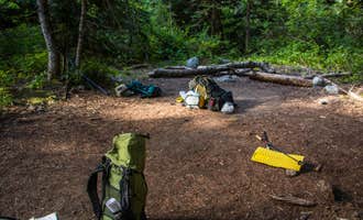 Camping near Mineral Park Campground: Five Mile Camp — North Cascades National Park, Stehekin, Washington