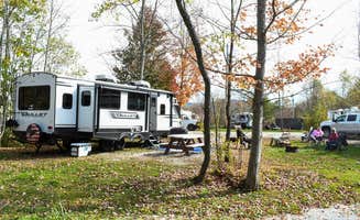 The Dyrt's photo of rv camping at Lone Mountain River Front Campground near Leeds, ME