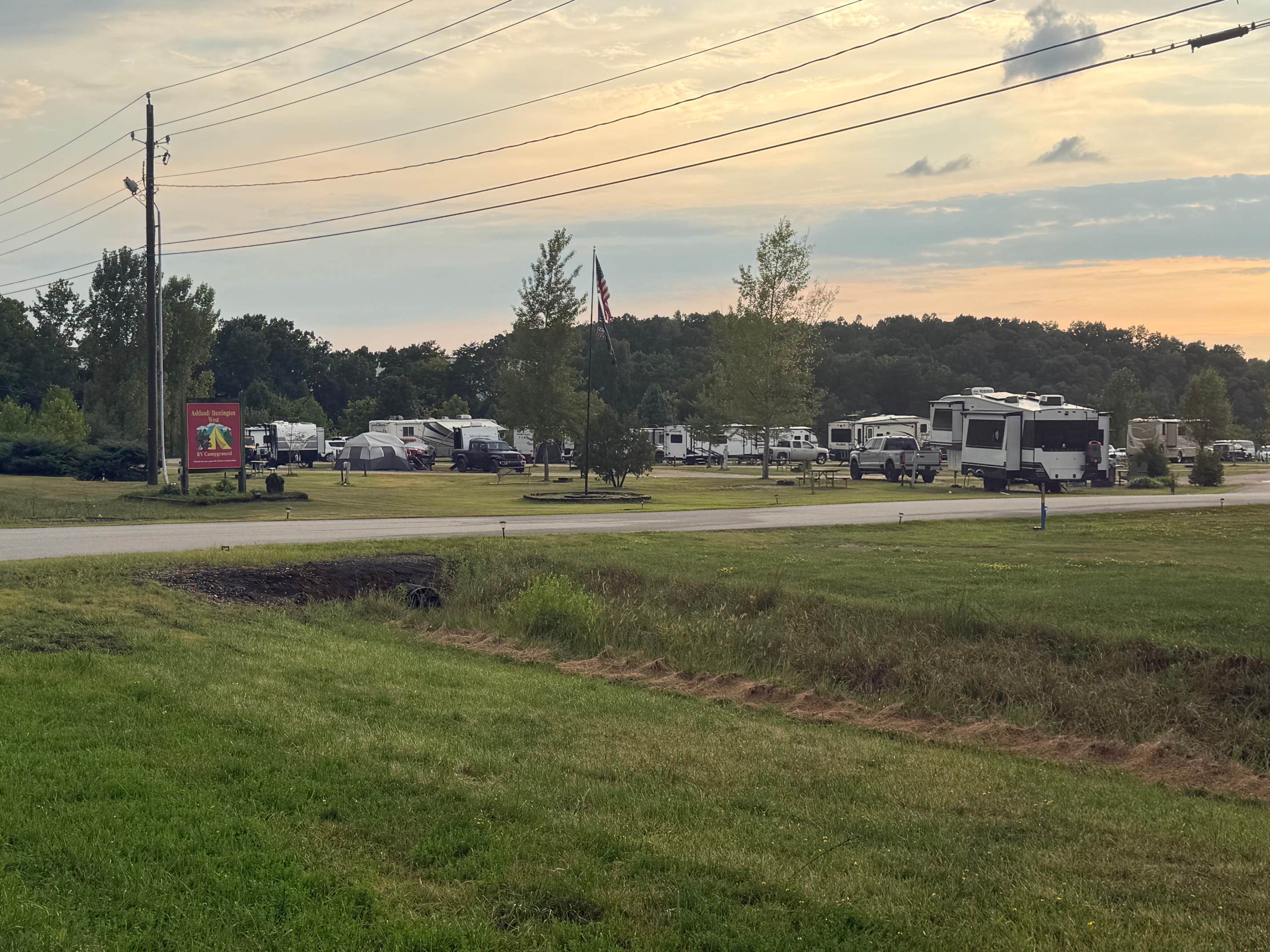 Camper-submitted photo at Ashland Huntington West Campground near Hanging Rock, OH