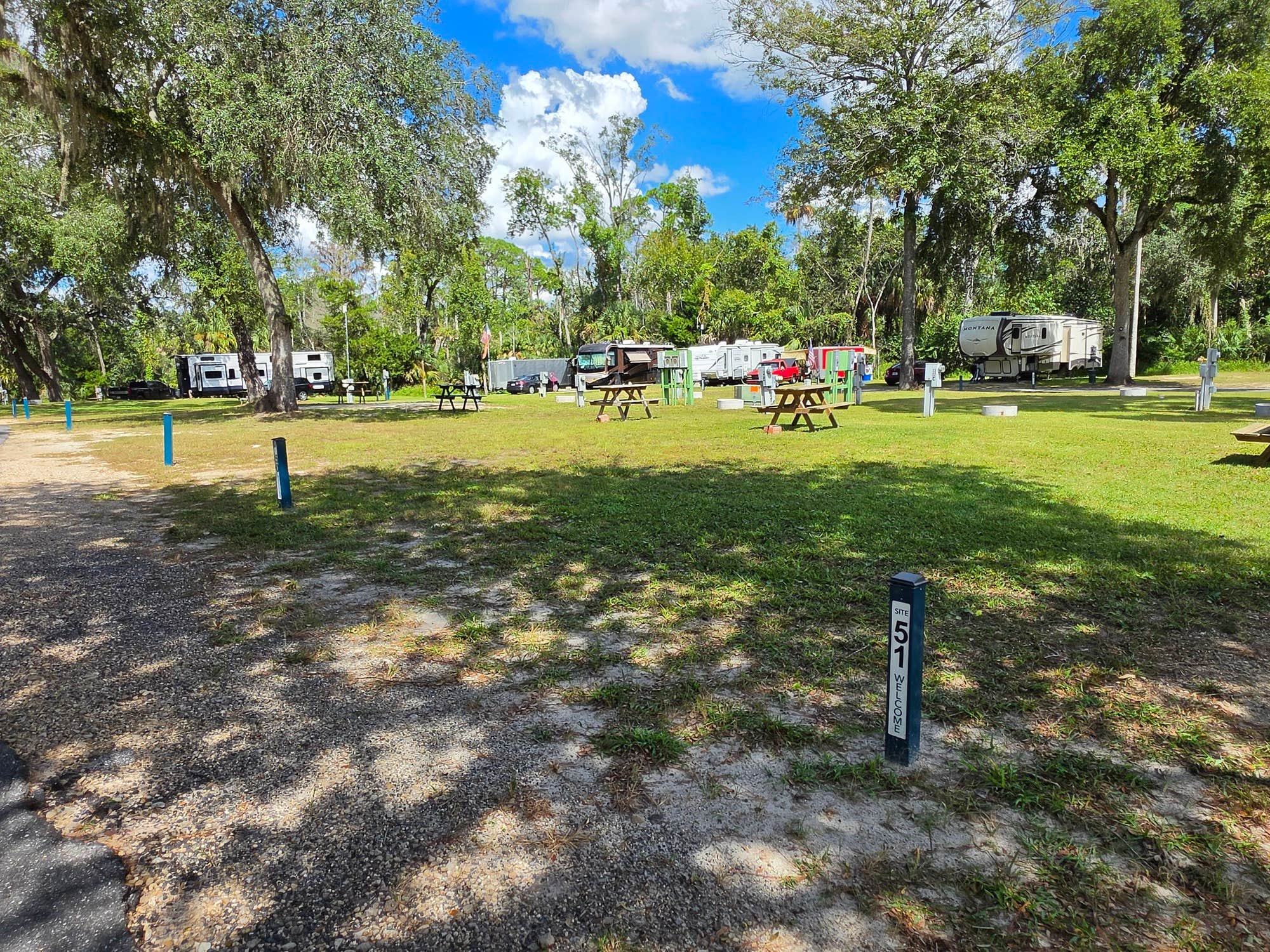 Camper-submitted photo at Eleanor Oaks RV Park near Inglis, FL