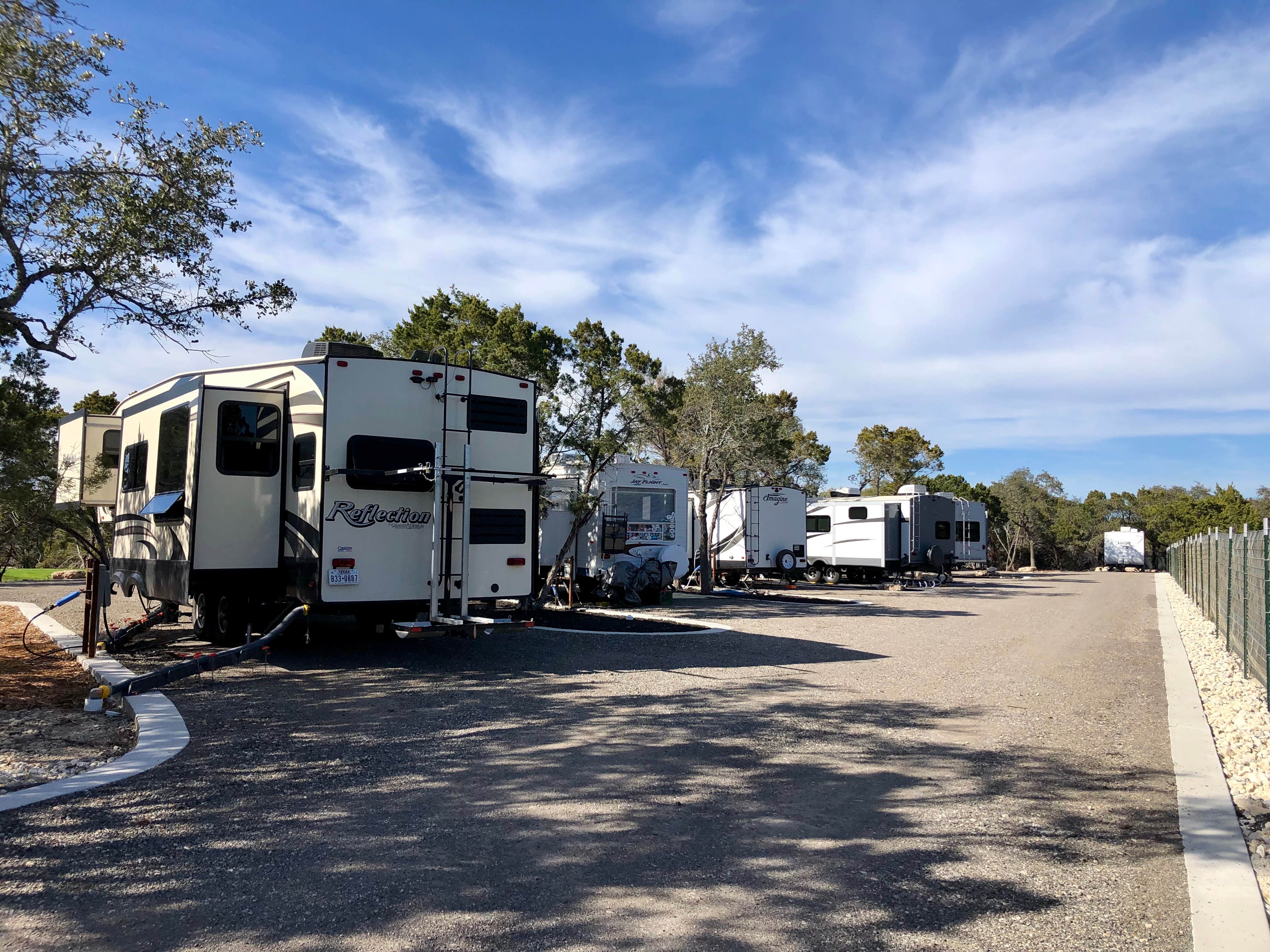 Camping near Dot's Spots: Wayside Wimberley Farmhouse Cottages & Luxury RV Park, Wimberley, Texas