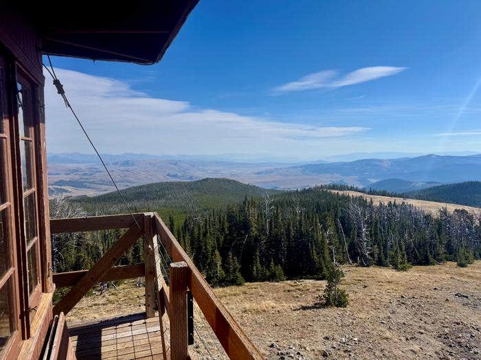 Camper-submitted photo at Granite Butte Lookout near Lincoln, MT