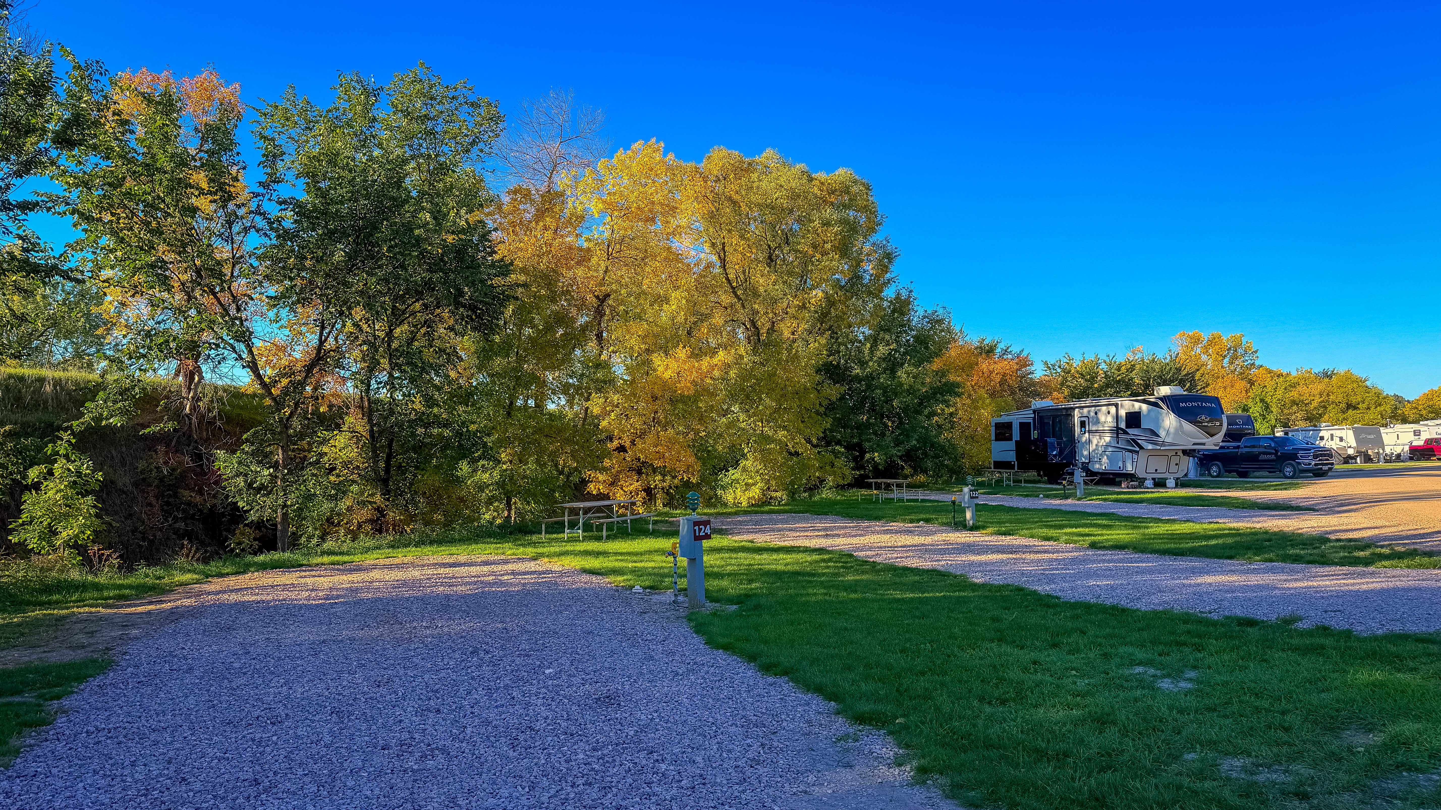 Camper-submitted photo at Black Hawk Creek RV Park & Cabins near Piedmont, SD