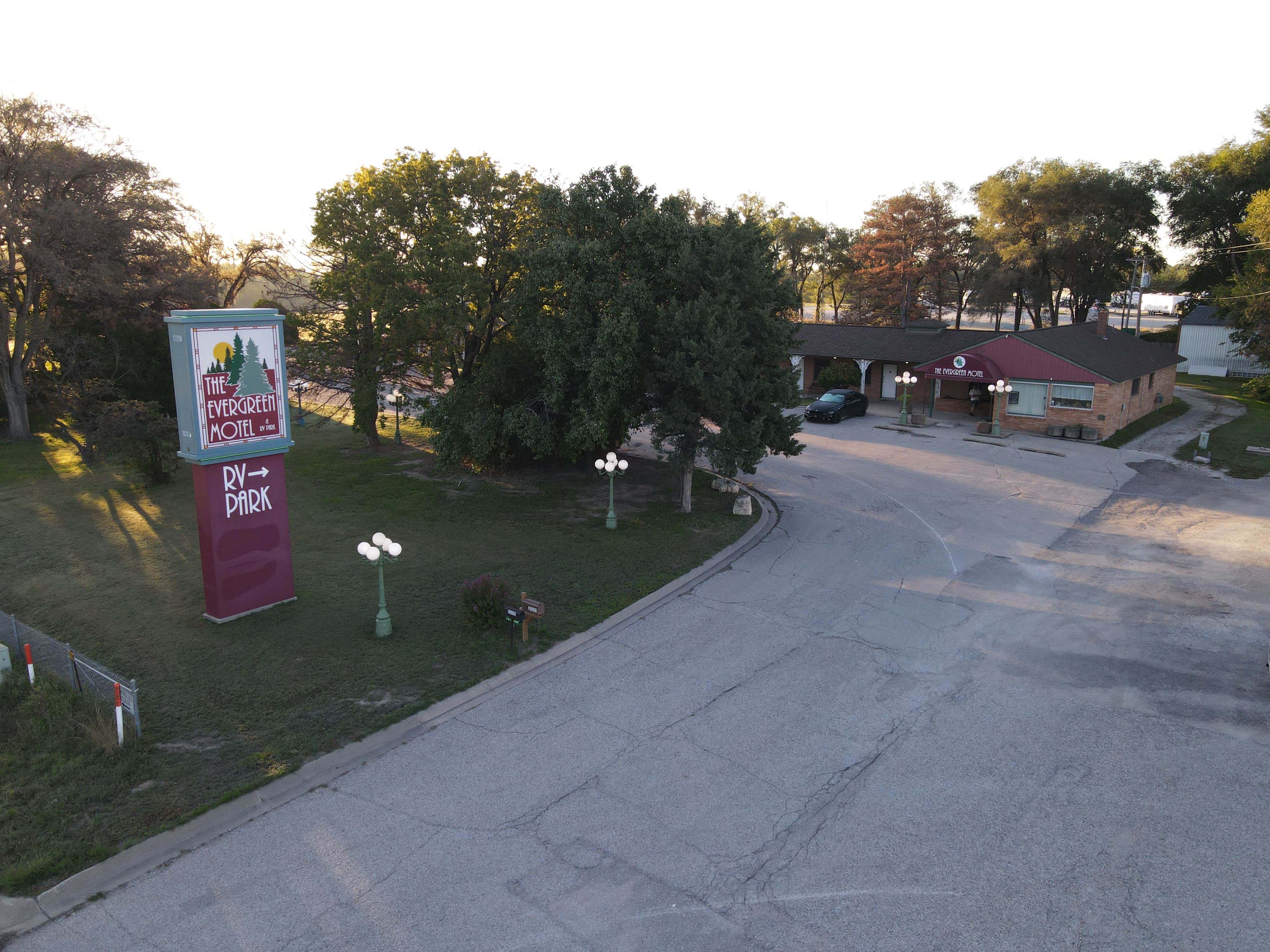 Camper-submitted photo at Evergreen Inn and RV Park near Byers, KS