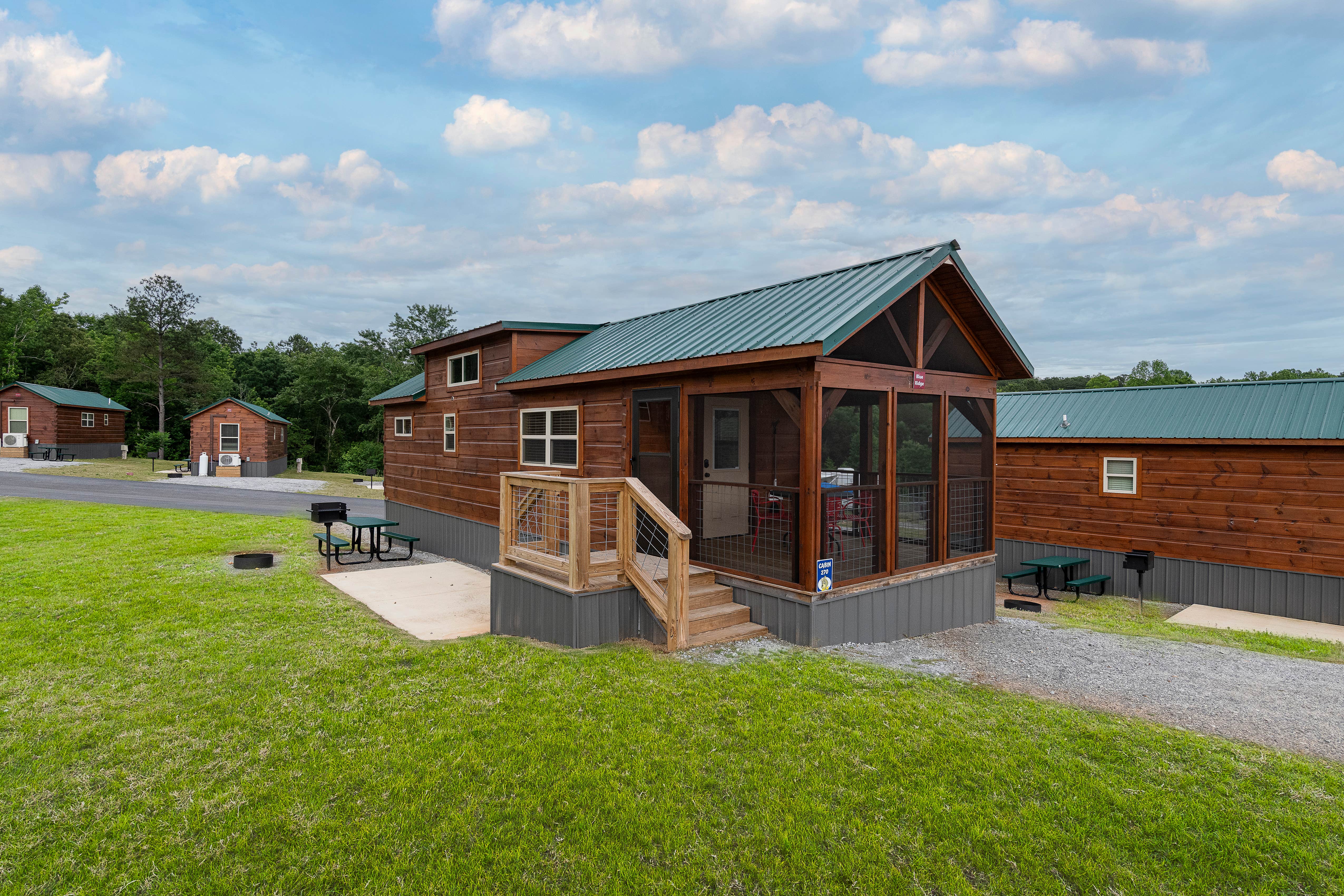 The Jenkins O.'s photo of glamping accommodations at Jellystone Park - West Georgia near Winston, GA