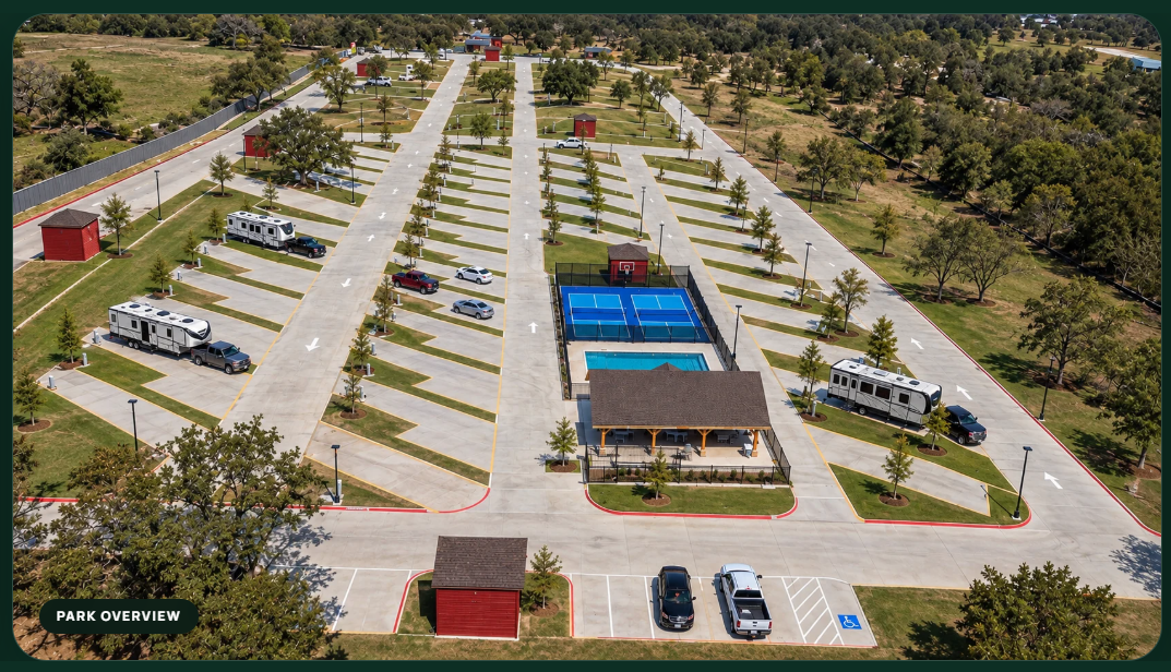 Camping near Aledo RV Community: Thousand Oaks RV, Azle, Texas