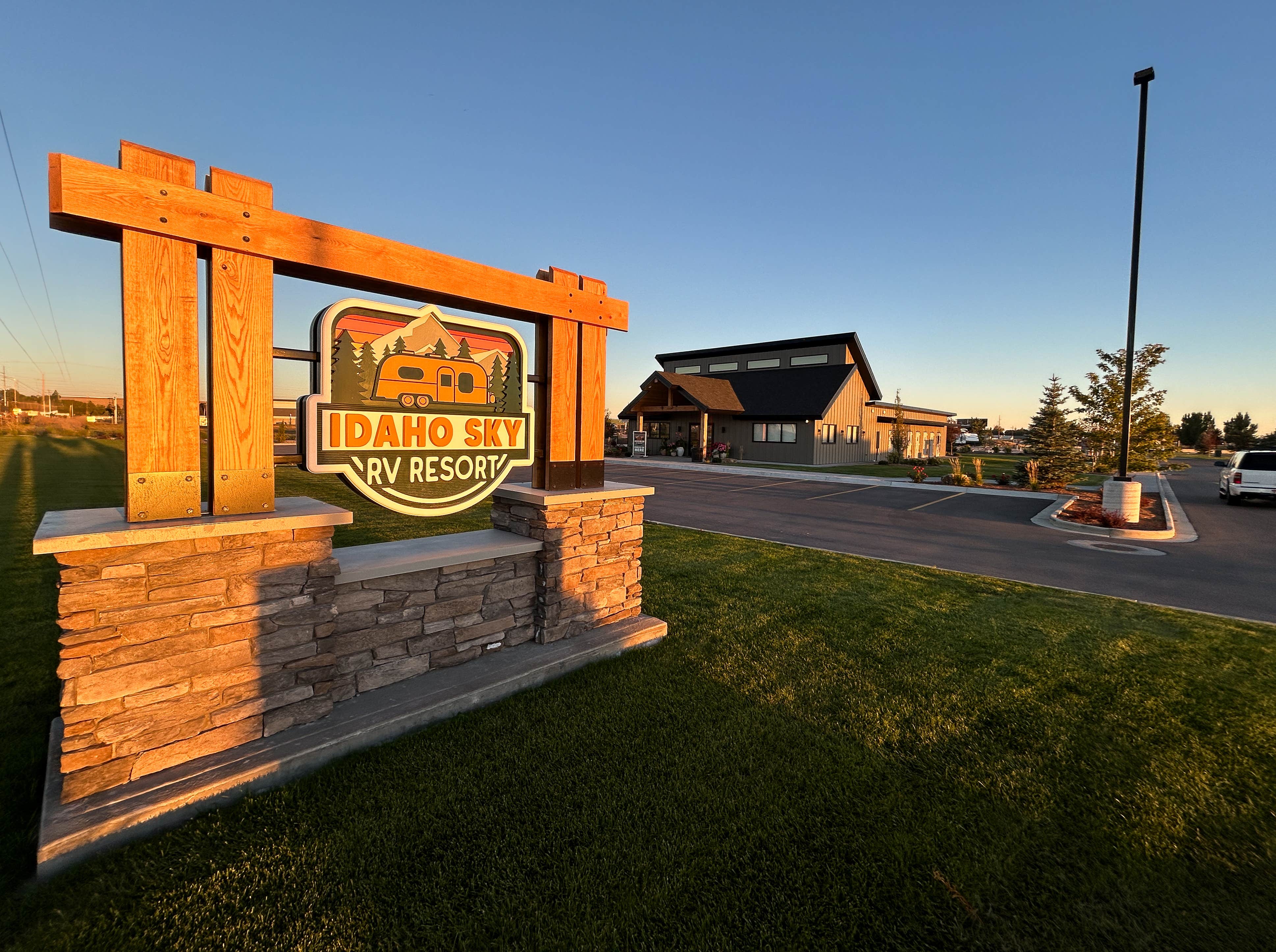 Camper-submitted photo at Idaho Sky RV Resort near Rexburg, ID