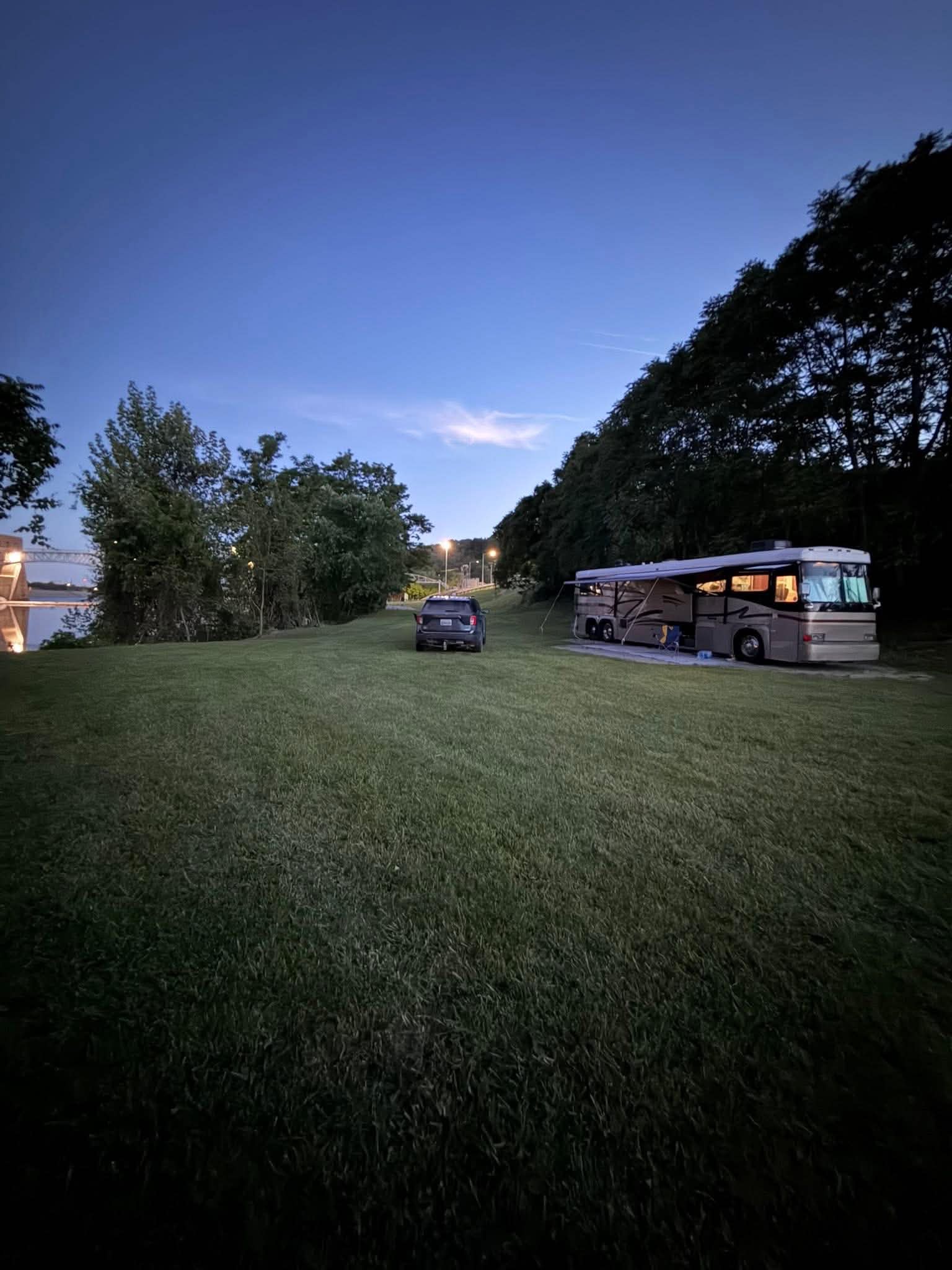 Camper-submitted photo at Ohio River Dam Campground & RV Park near Ashland, KY