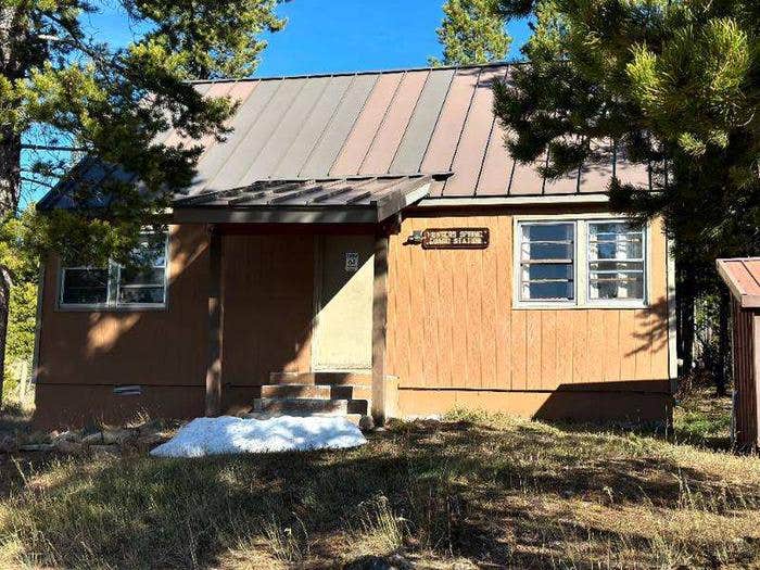 Camper-submitted photo at Hunters Spring Cabin near Neihart, MT