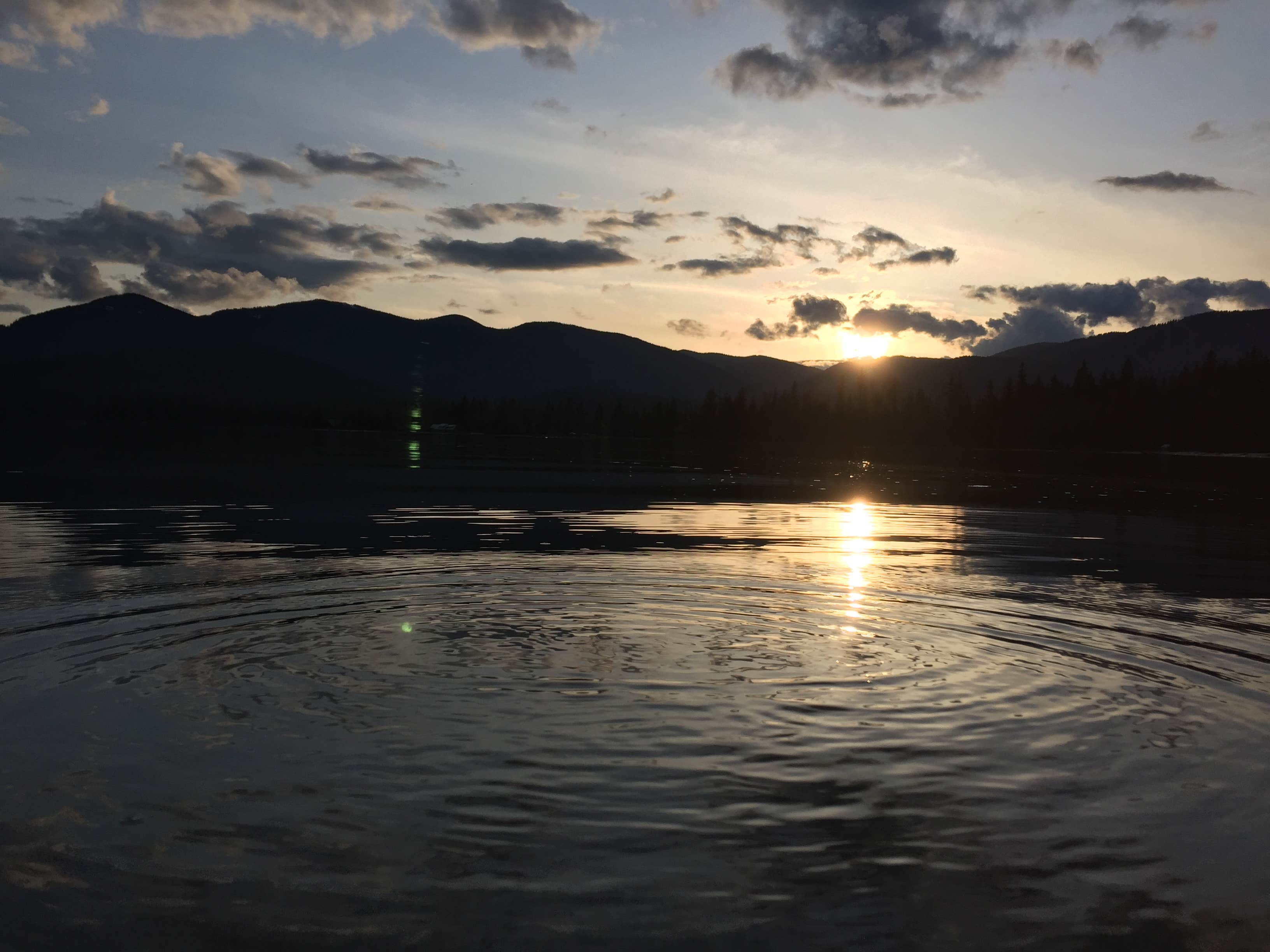Camper-submitted photo at Eagle Creek Campground near Yellowstone National Park