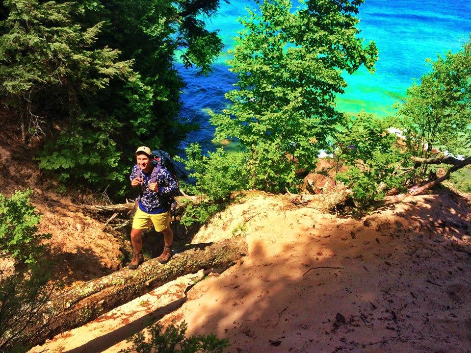 Camper submitted image from Pictured Rocks National Lakeshore Backcountry Sites — Pictured Rocks National Lakeshore - 5