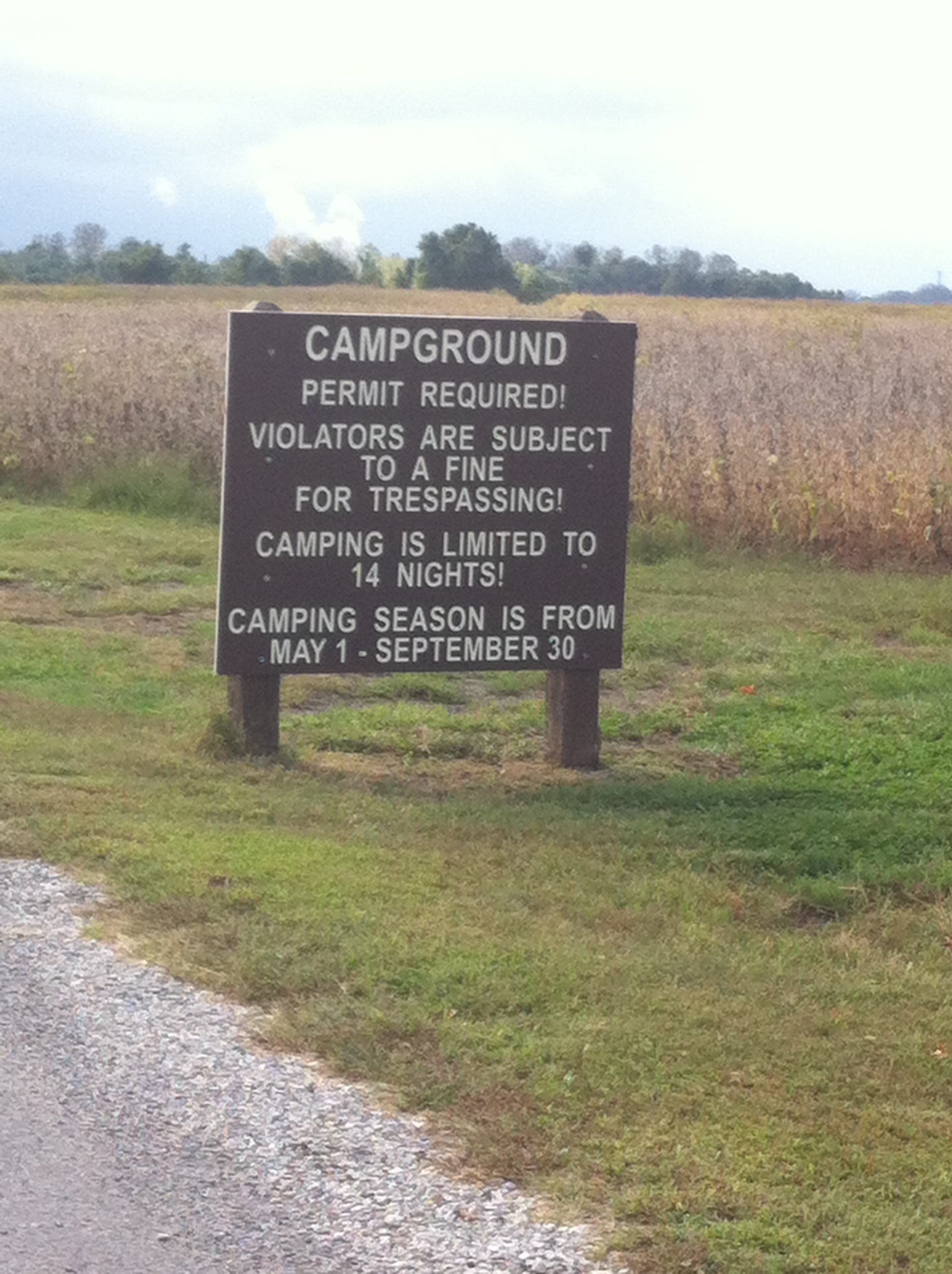 Camper submitted image from Horseshoe Lake State Park Campground - 5