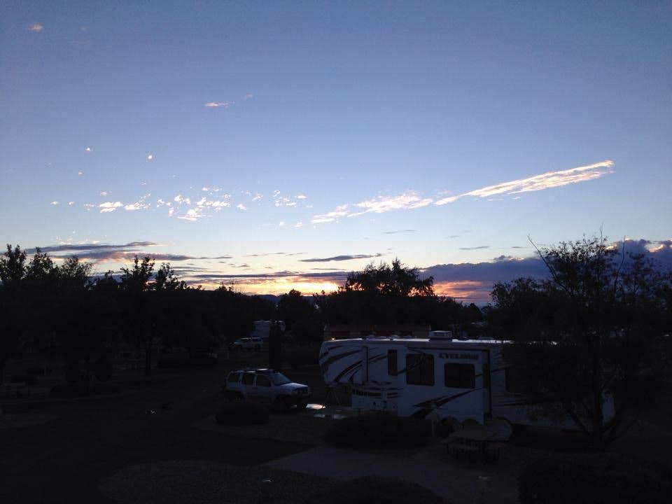 Sarah L.'s photo of rv camping at Santa Fe Skies RV Park near San Antonio, NM