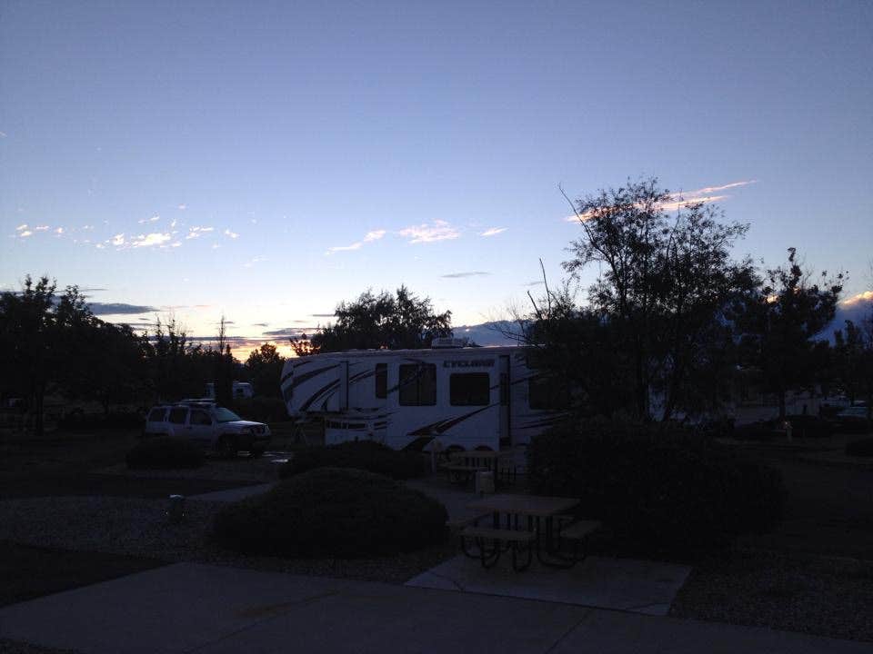 Sarah L.'s photo of rv camping at Santa Fe Skies RV Park near White Rock, NM