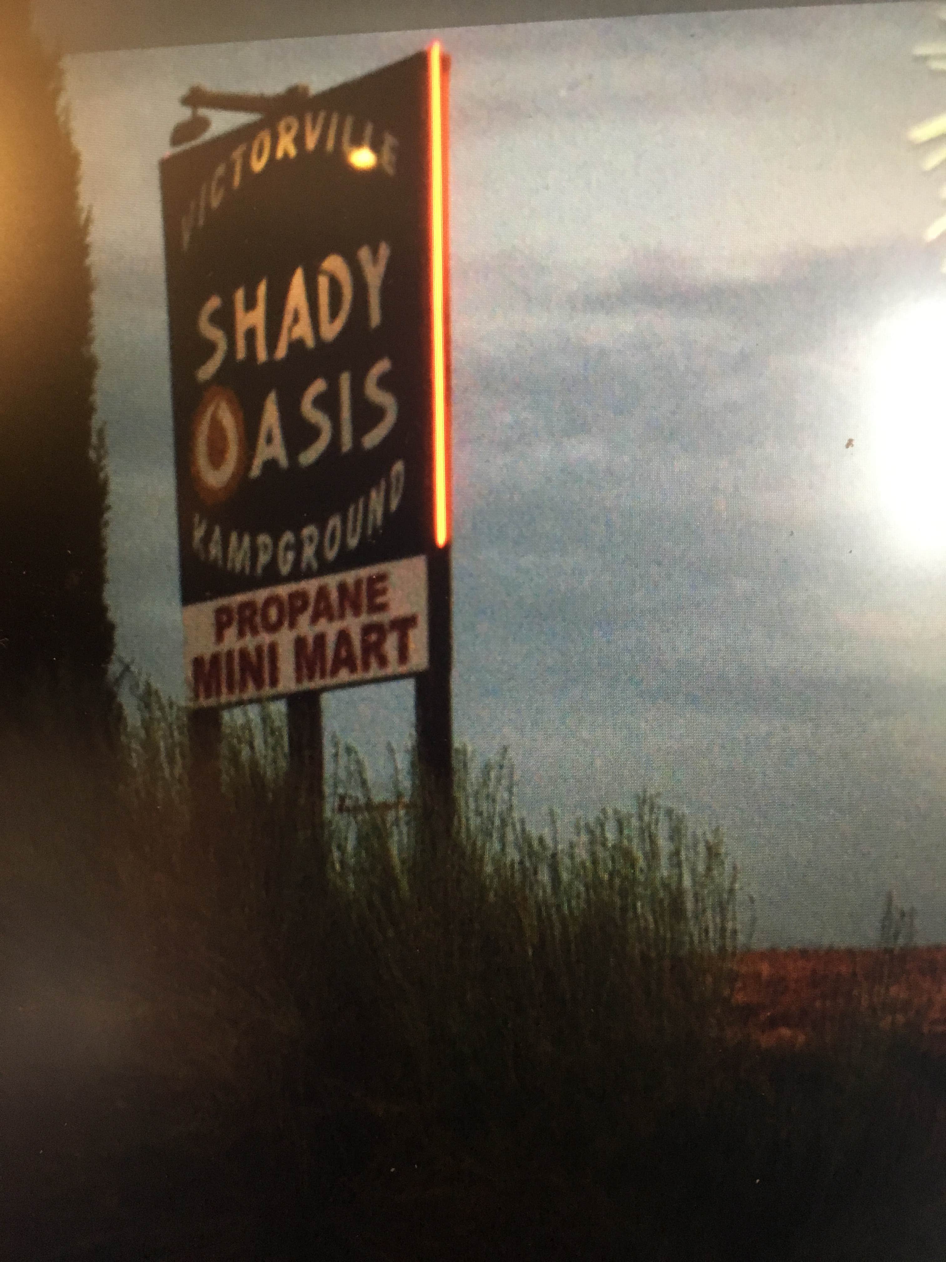 Camper-submitted photo at Shady Oasis Kampground near Helendale, CA