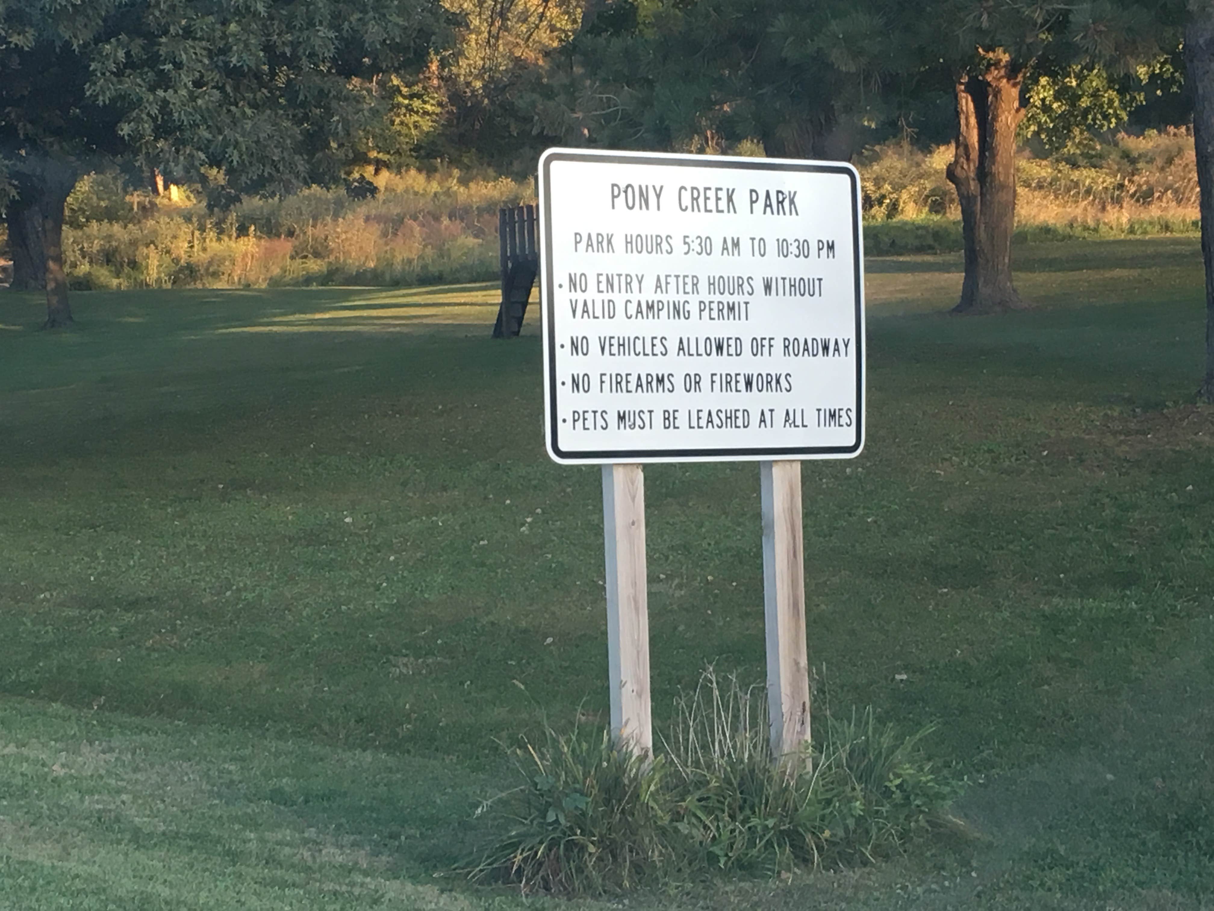 Camper submitted image from Pony Creek Co Park - 4