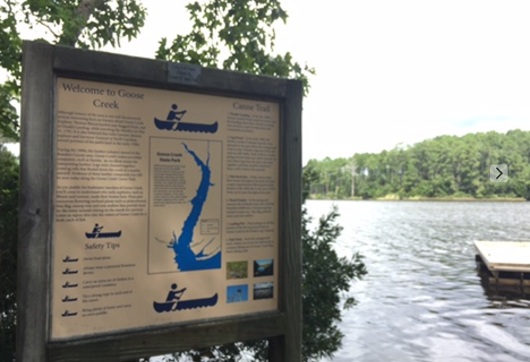 Camper submitted image from Goose Creek State Park Campground - 5