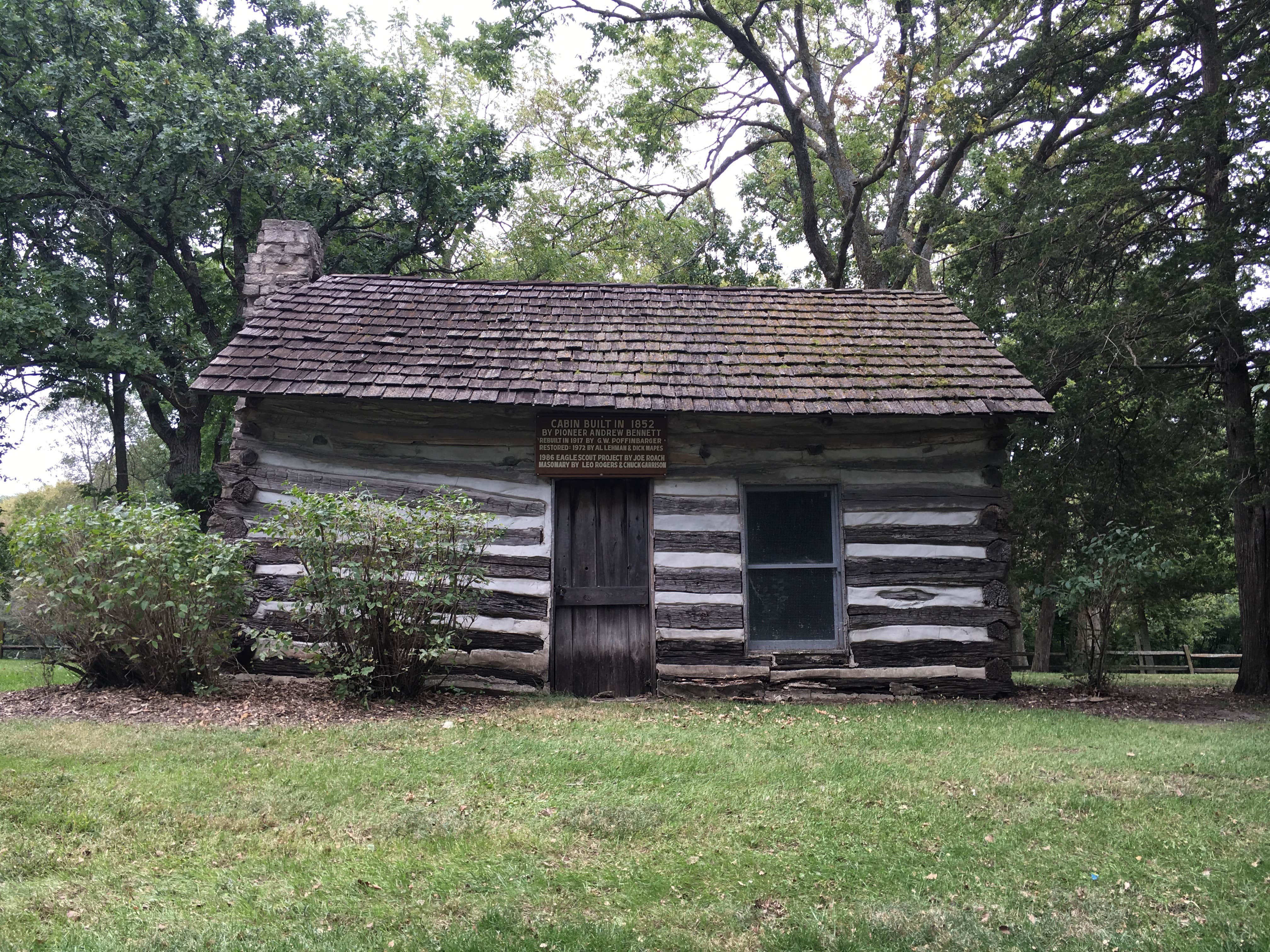 Matt S.'s photo of a cabin at Winterset City Park near Mitchellville, IA