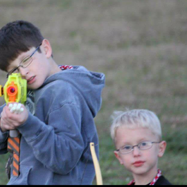 Little nerf fun with the boys 