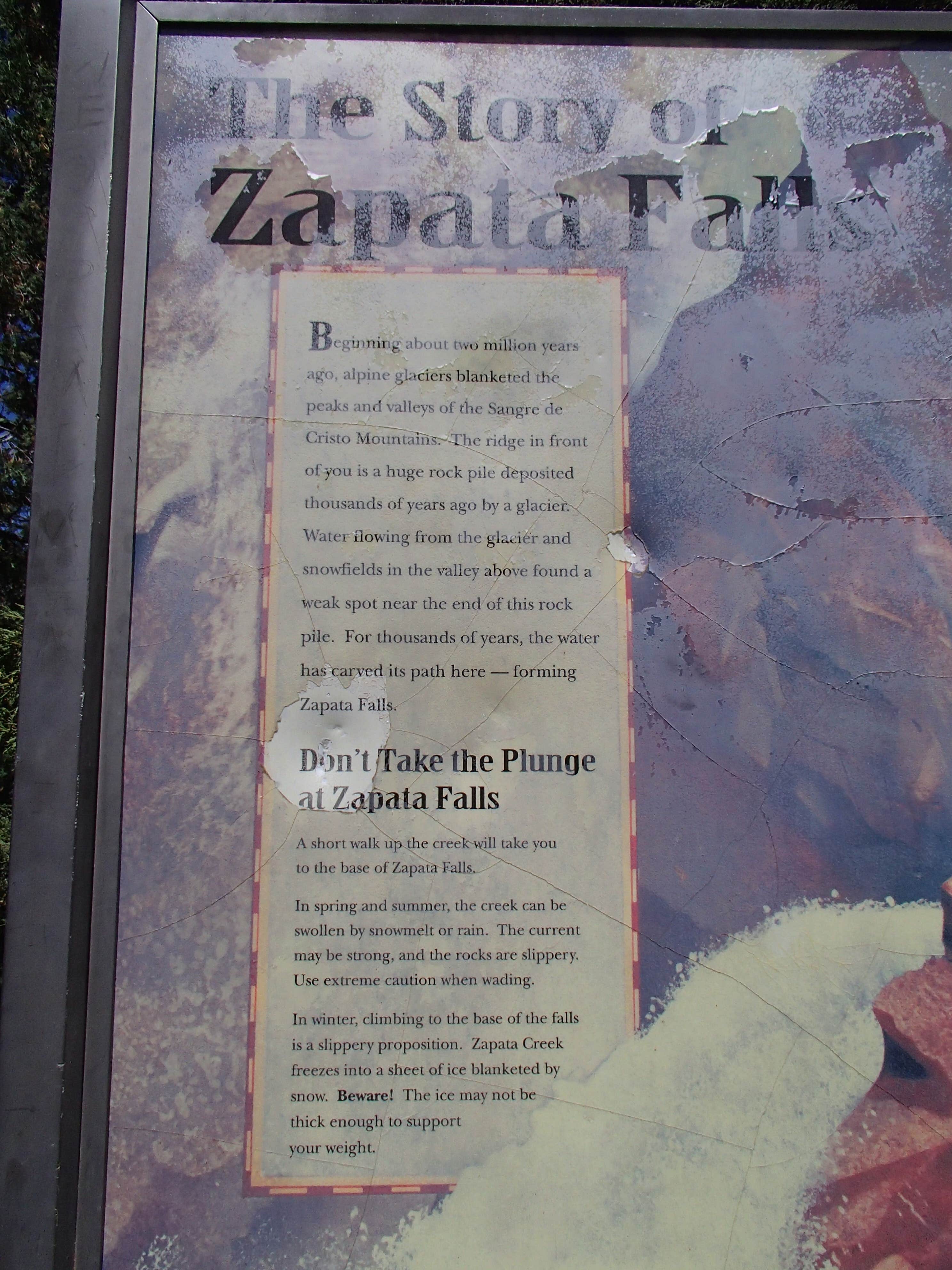 Camper submitted image from Zapata Falls Campground - 5