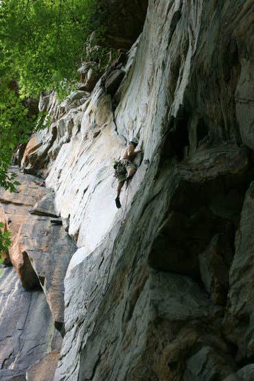 Camper-submitted photo at New River Gorge Campground - American Alpine Club near Edmond, WV