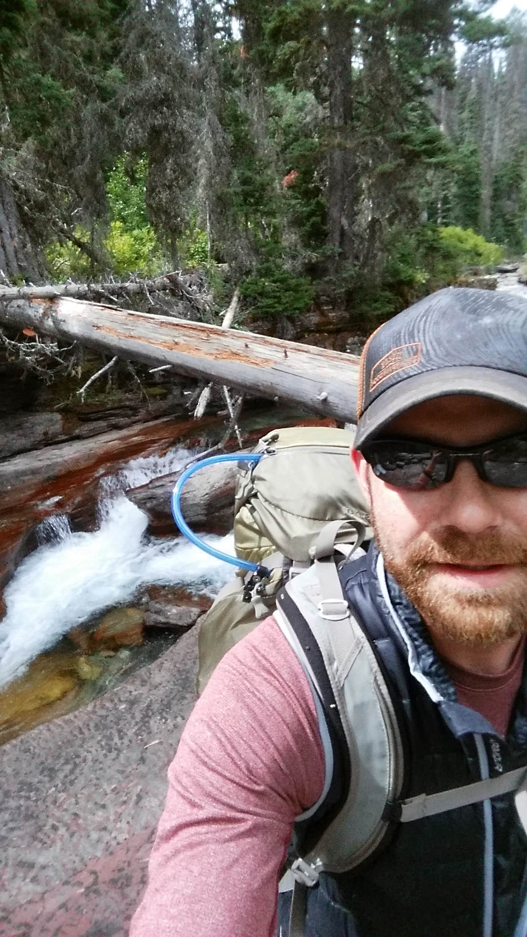 Camper-submitted photo at Reynolds Creek Wilderness Campsite — Glacier National Park near Babb, MT