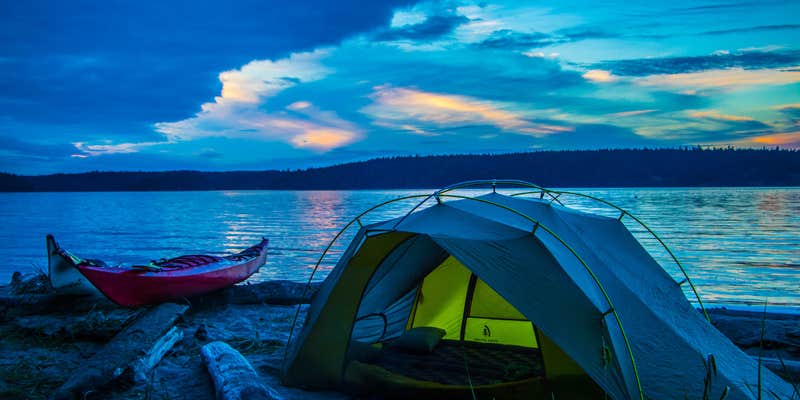 Camper submitted image from Odlin County Park Camping - Lopez Island