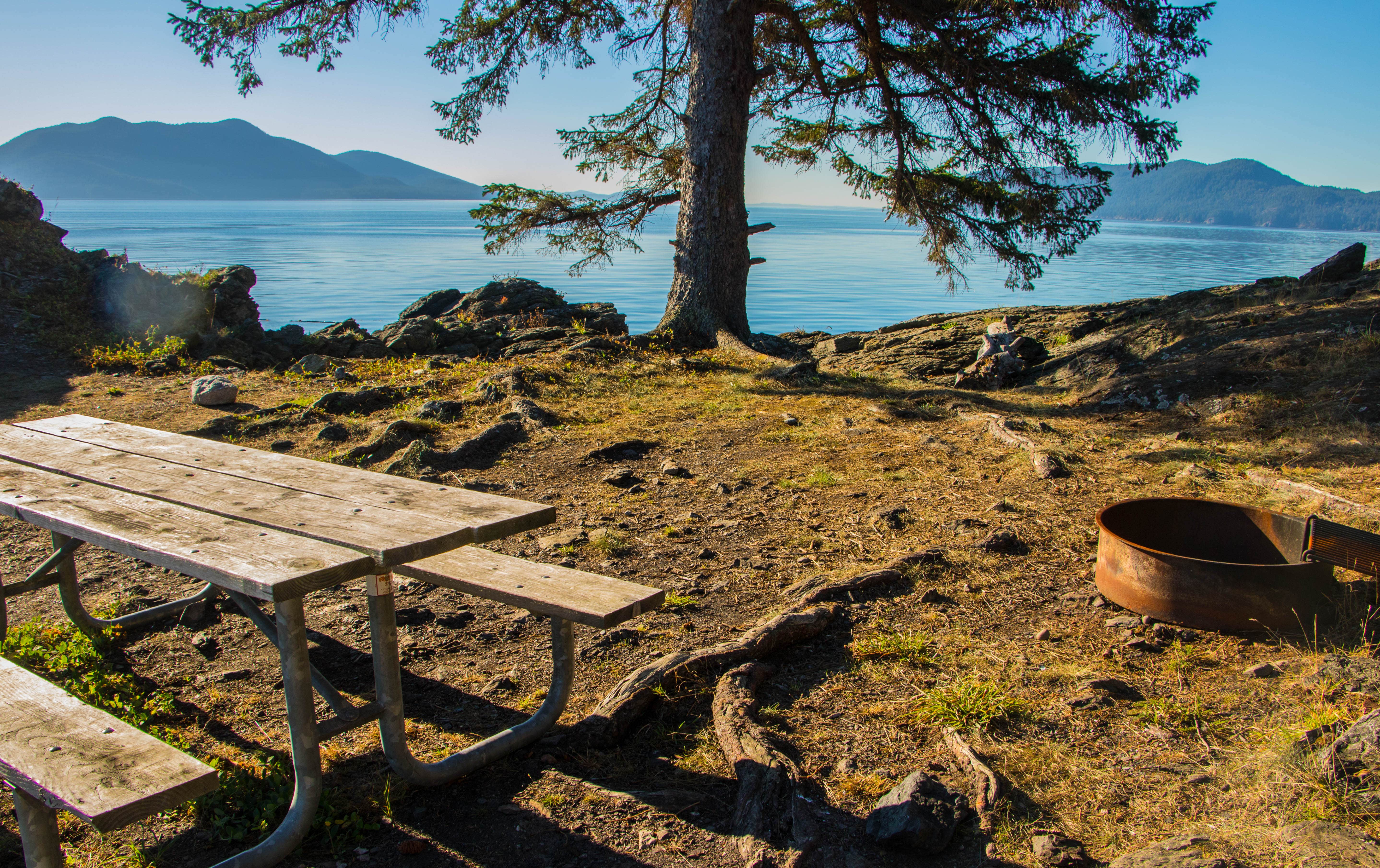 Camper submitted image from Doe Island Marine State Park Campground - 1
