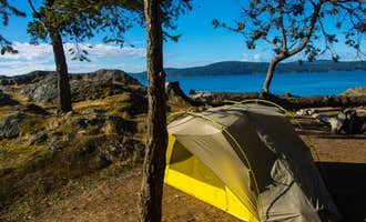 Camping near West Beach Resort: Jones Island Marine State Park Campground, Deer Harbor, Washington