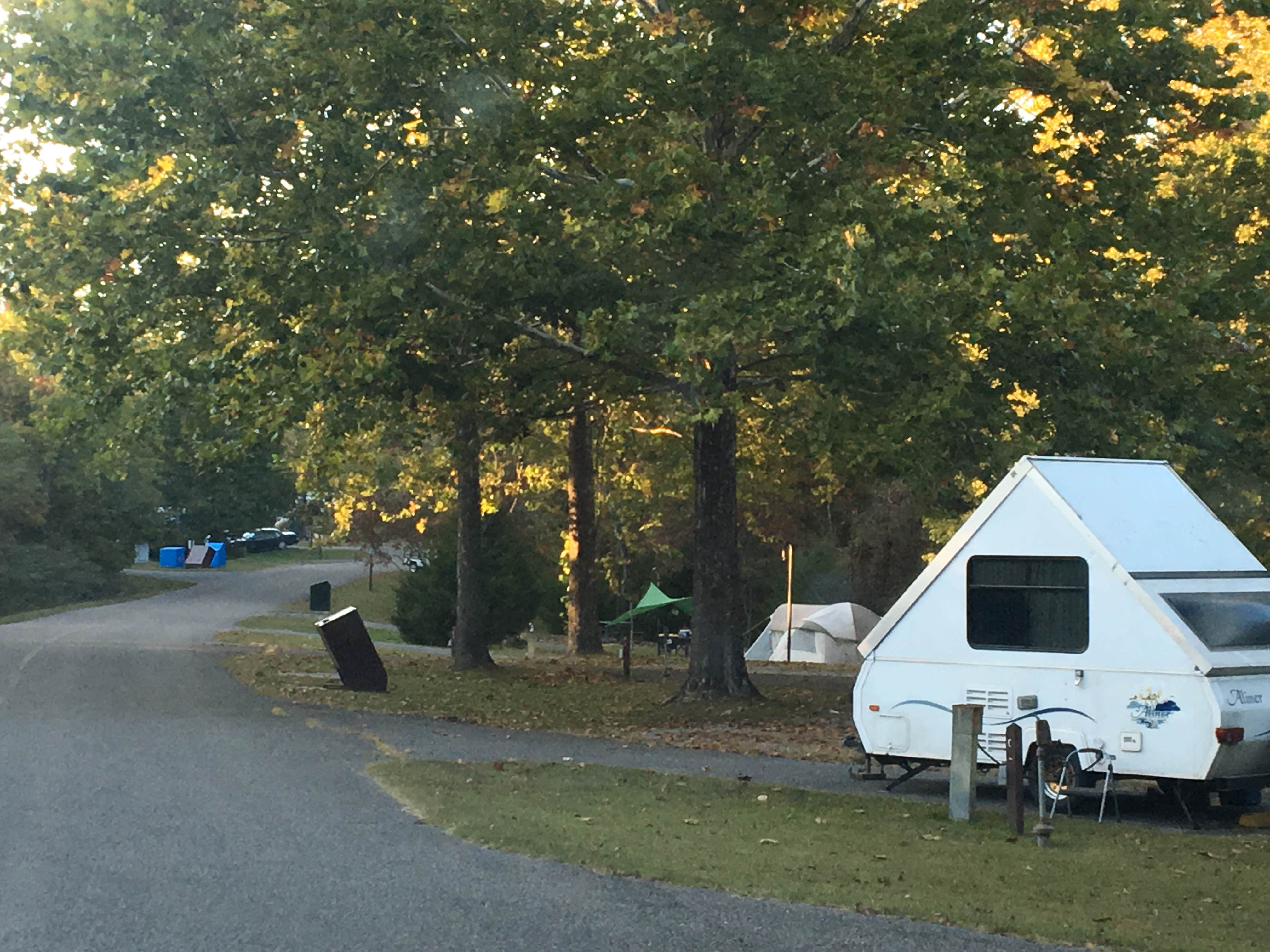 Camper submitted image from Blue Heron Campground — Big South Fork National River and Recreation Area - 3