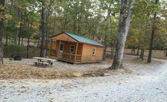 Shelly S.'s photo of a cabin at Energy Lake Campground near Springville, TN