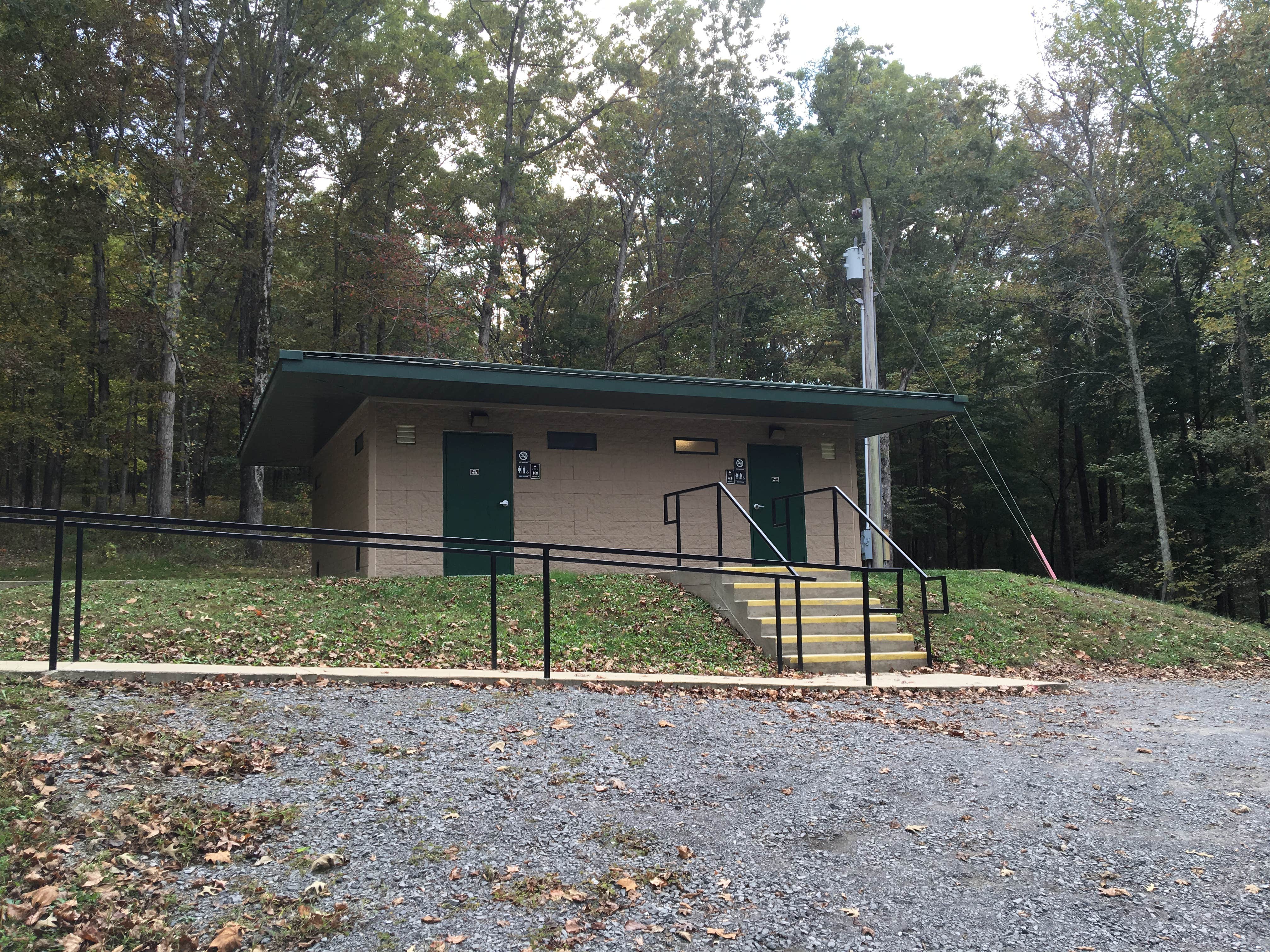 Shelly S.'s photo of a cabin at Energy Lake Campground near Oak Grove, KY
