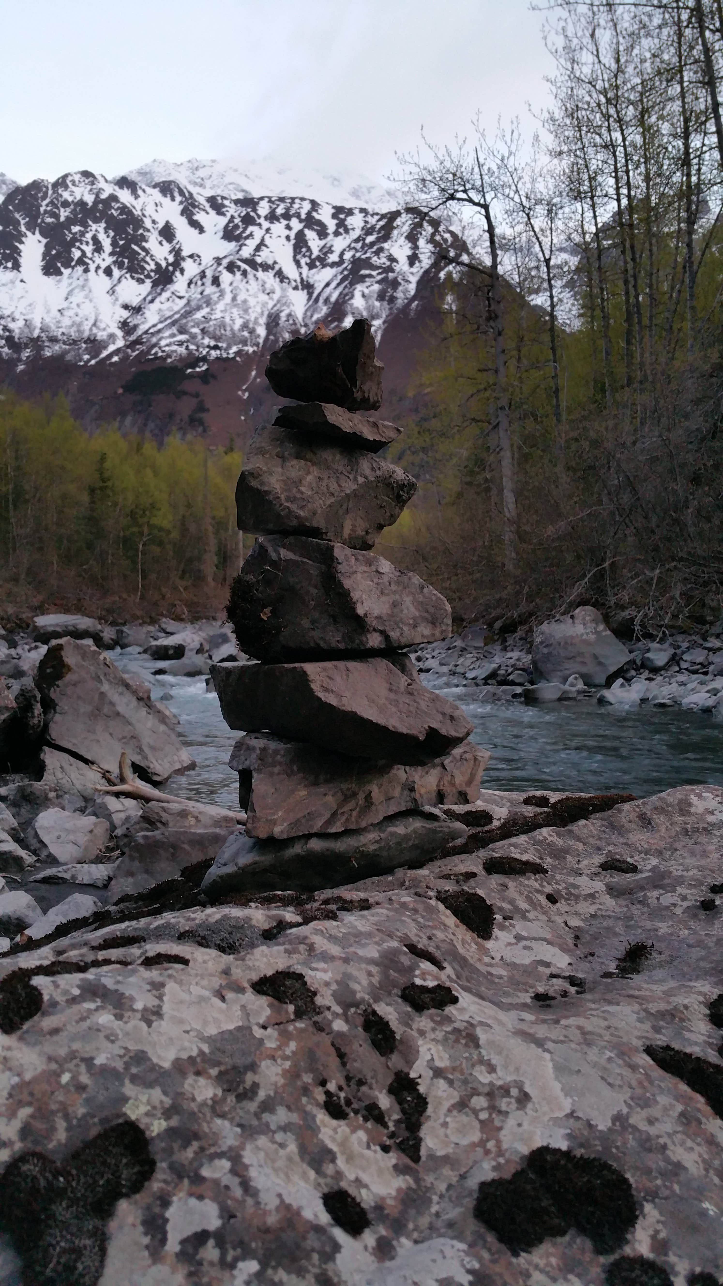 Jonathan V.'s photo of camping with pets at Eagle River Campground — Chugach State Park near Palmer, AK