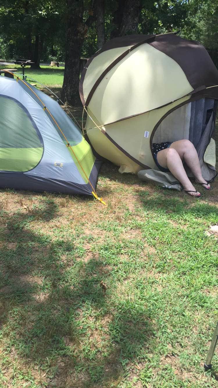 Camper submitted image from Natural Falls State Park Campground - 4