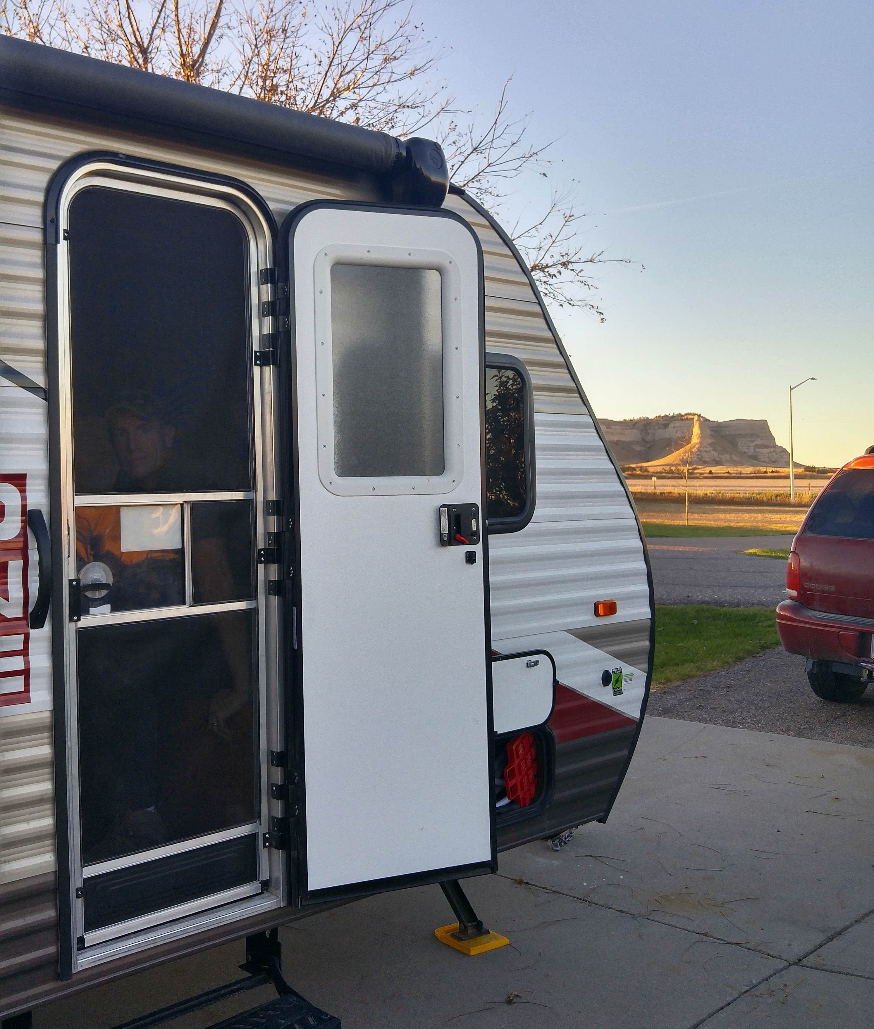 Kari T.'s photo of rv camping at Robidoux RV Park near Melbeta, NE