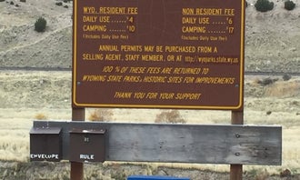 Camping near Jim Moss Arena Campground: Boysen State Park, Shoshoni, Wyoming