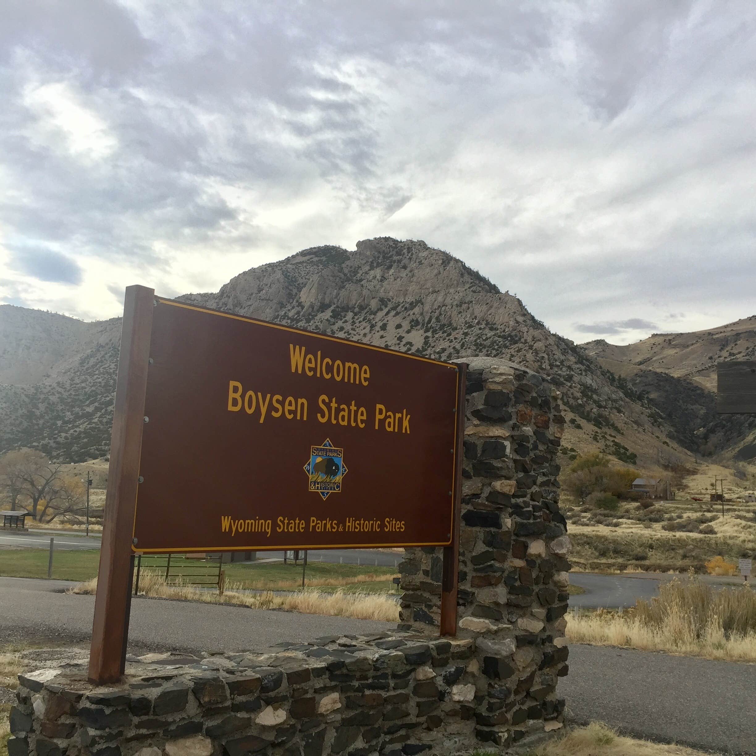 Camper-submitted photo at Upper Wind River Campground — Boysen State Park near Lysite, WY