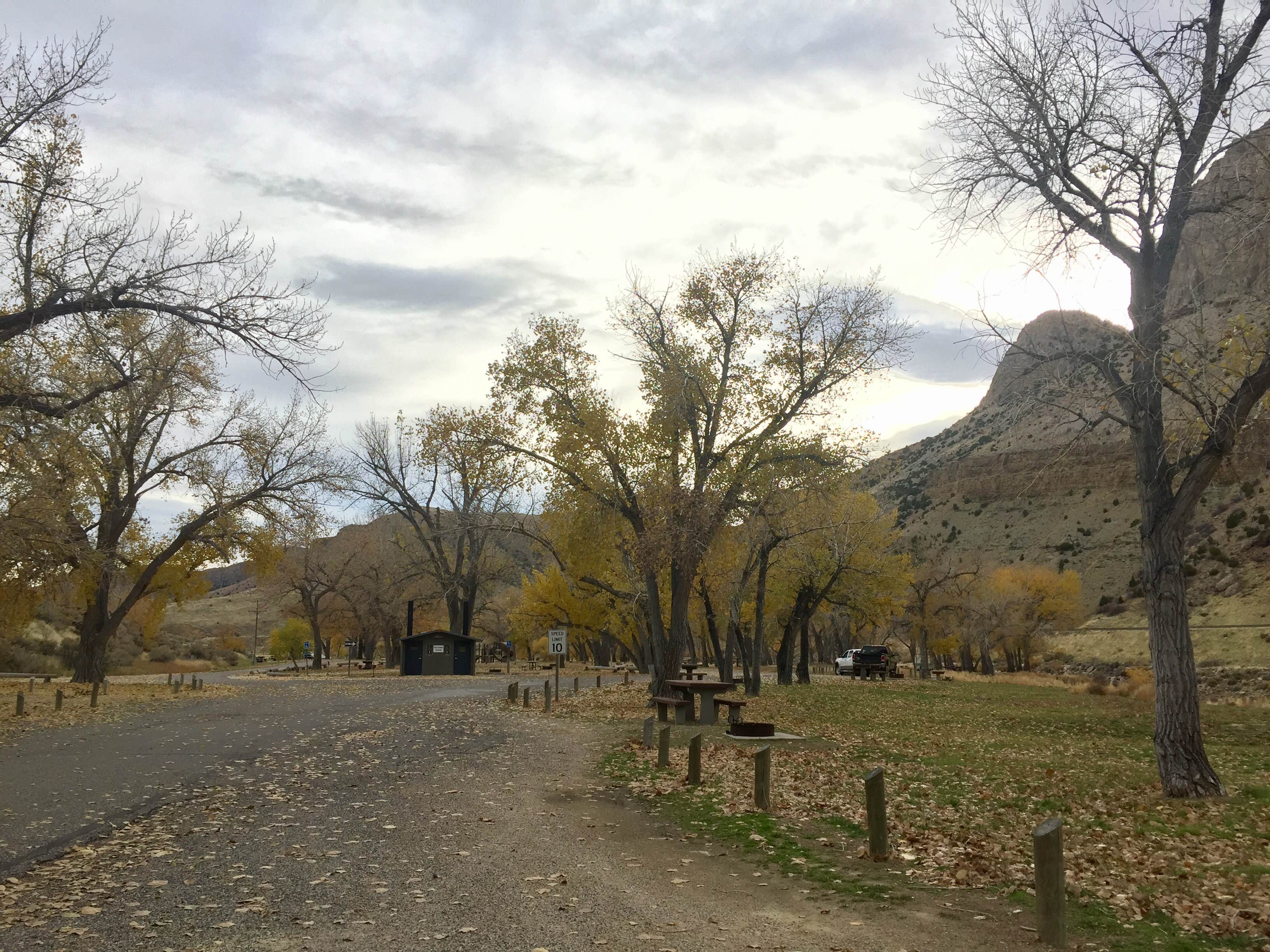 Camper-submitted photo at Upper Wind River Campground — Boysen State Park near Lysite, WY