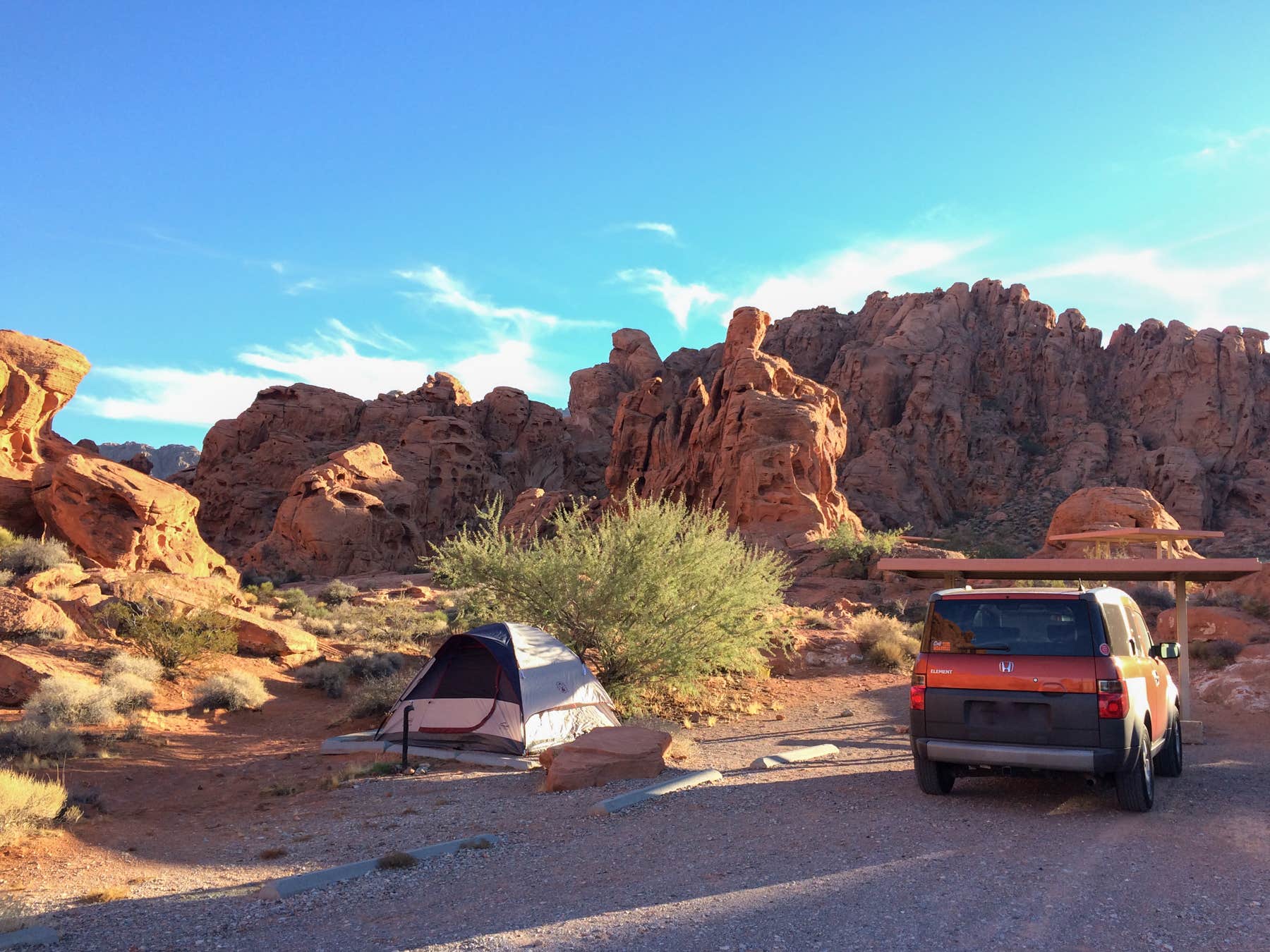 Camper submitted image from Atlatl Rock Campground — Valley of Fire State Park - 1
