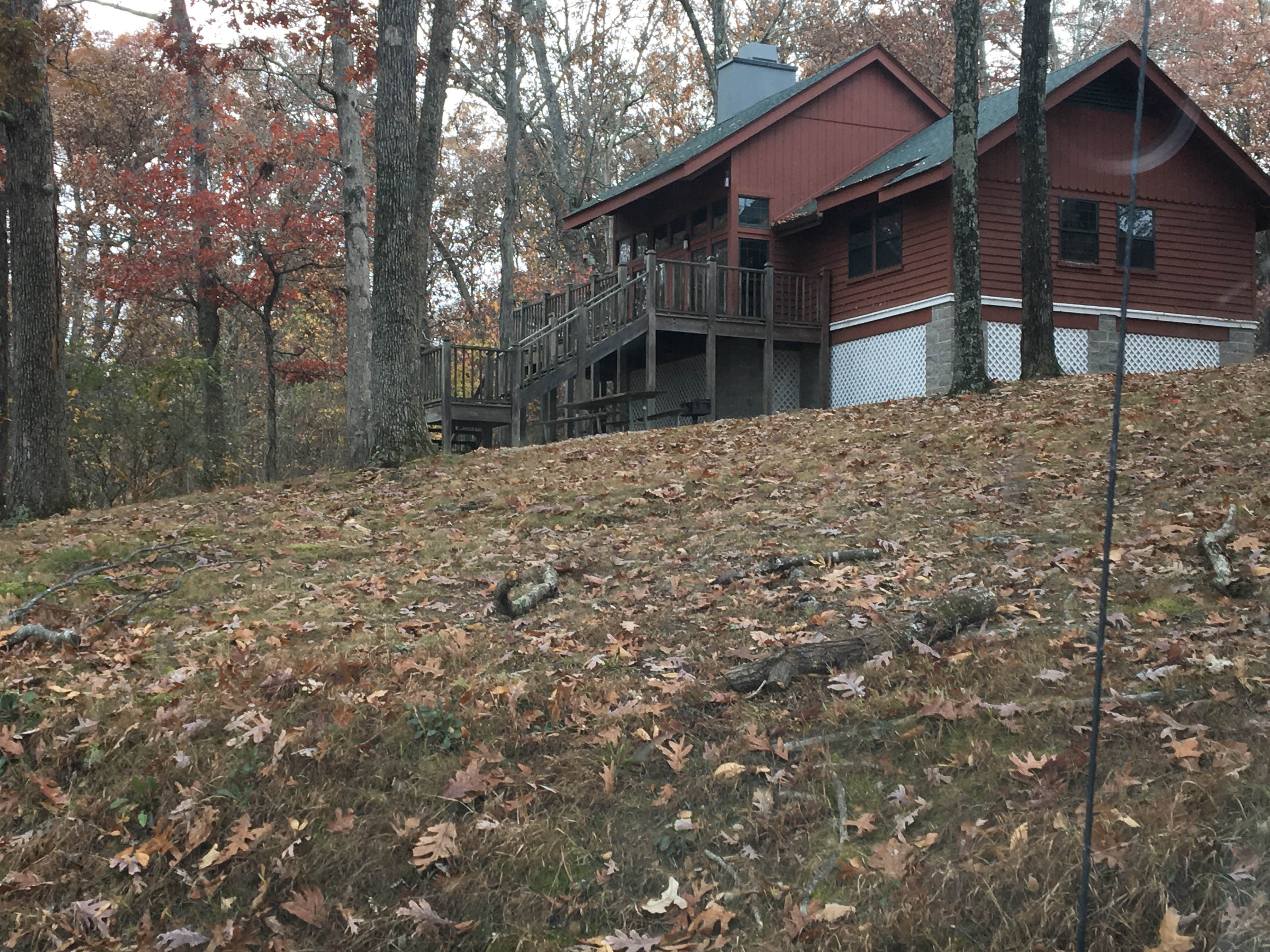 Shelly S.'s photo of glamping accommodations at Paris Landing State Park Campground near Dickson, TN