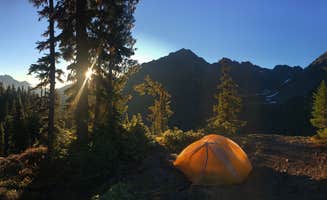 Michael W.'s photo of tent camping at Enchanted Valley — Olympic National Park near Lilliwaup, WA