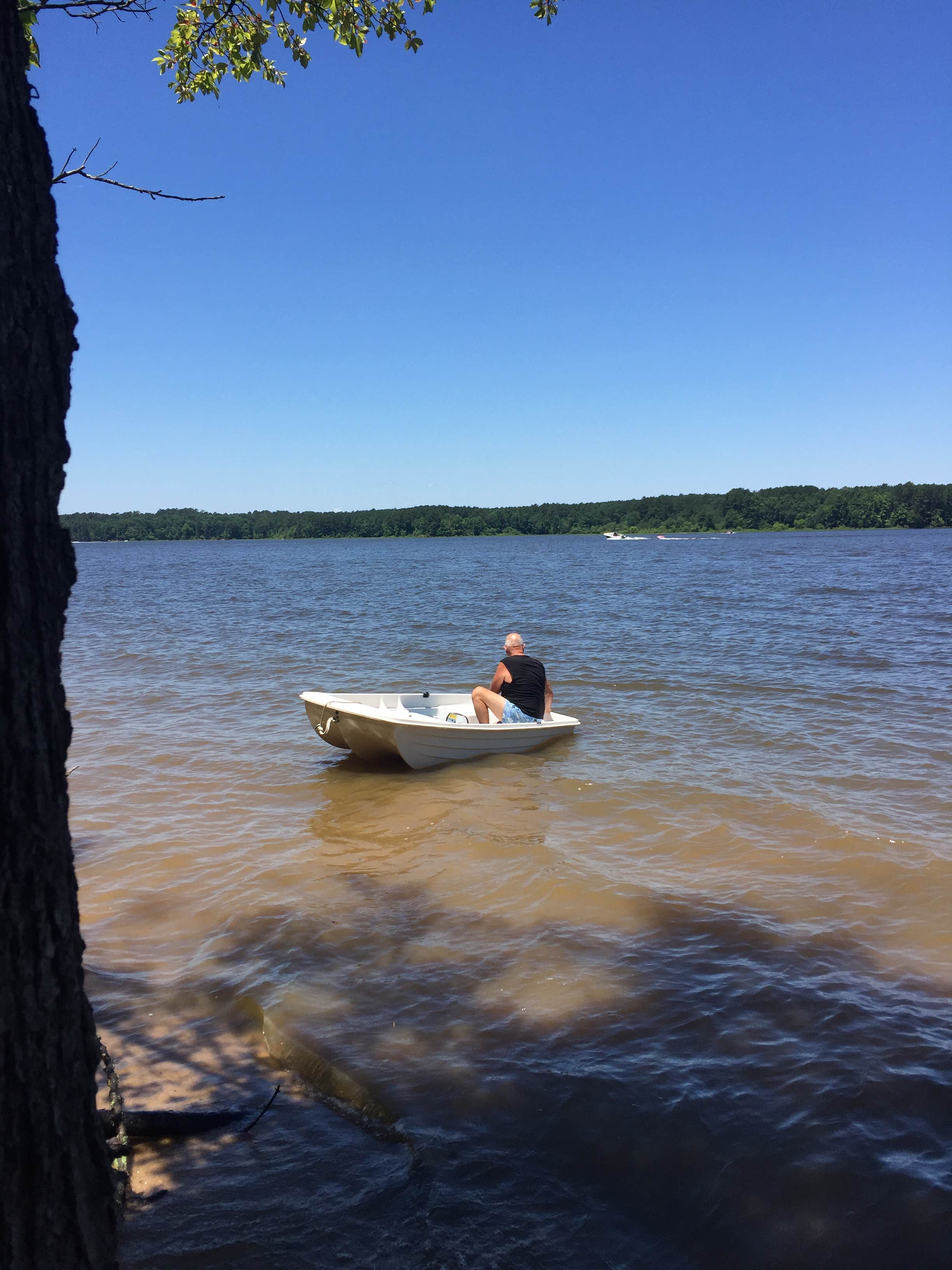 Camper-submitted photo at Crosswinds Campground — Jordan Lake State Recreation Area near Wake Forest, NC