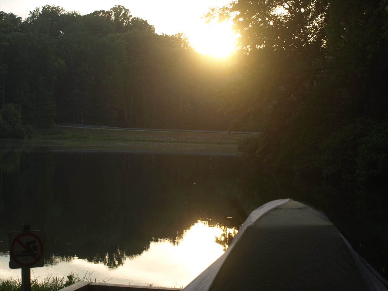 Brittany B.'s photo at Bear Creek Lake State Park Campground near Palmyra, VA