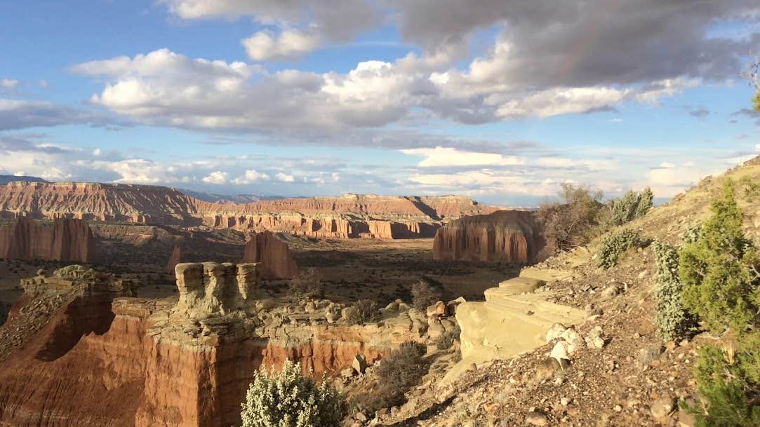 Cathedral Valley Campground Capitol Reef National Park Torrey UT