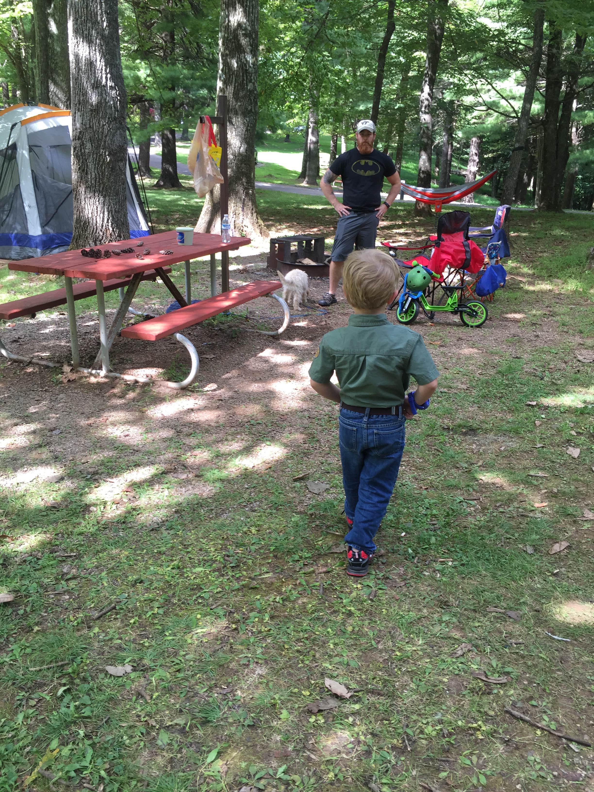 Camper-submitted photo at Rocky Knob Campground — Blue Ridge Parkway near Stuart, VA