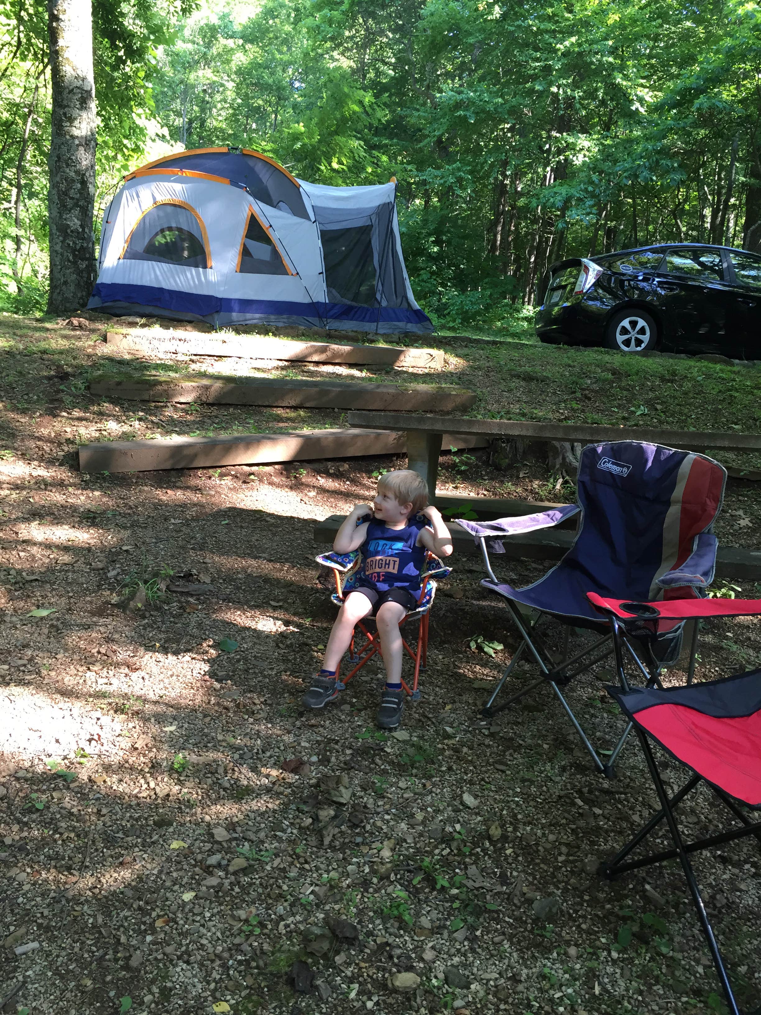 Camper submitted image from Peaks Of Otter Campground — Blue Ridge Parkway - 4