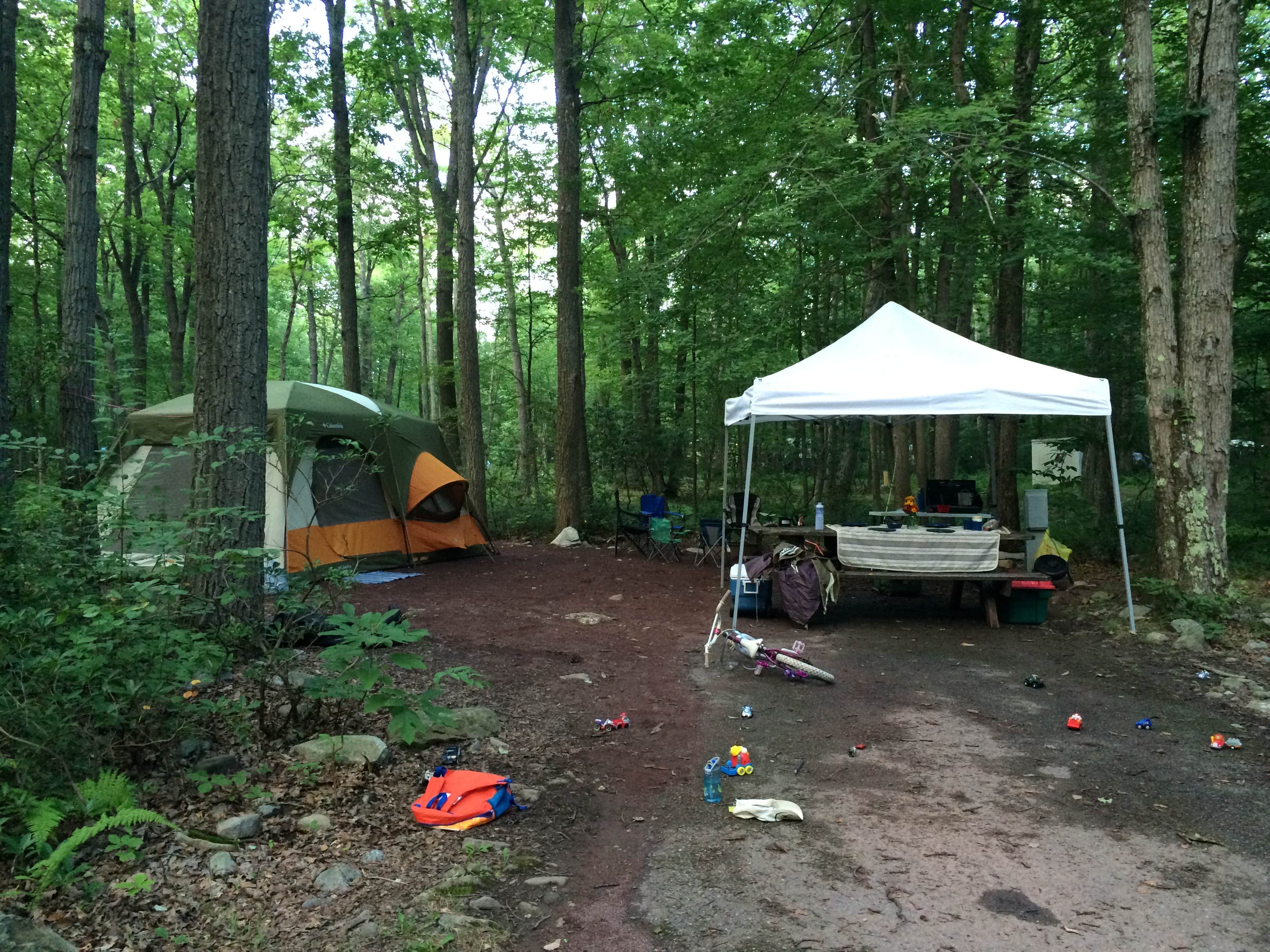 Sean G.'s photo at Hickory Run State Park Campground near Long Pond, PA
