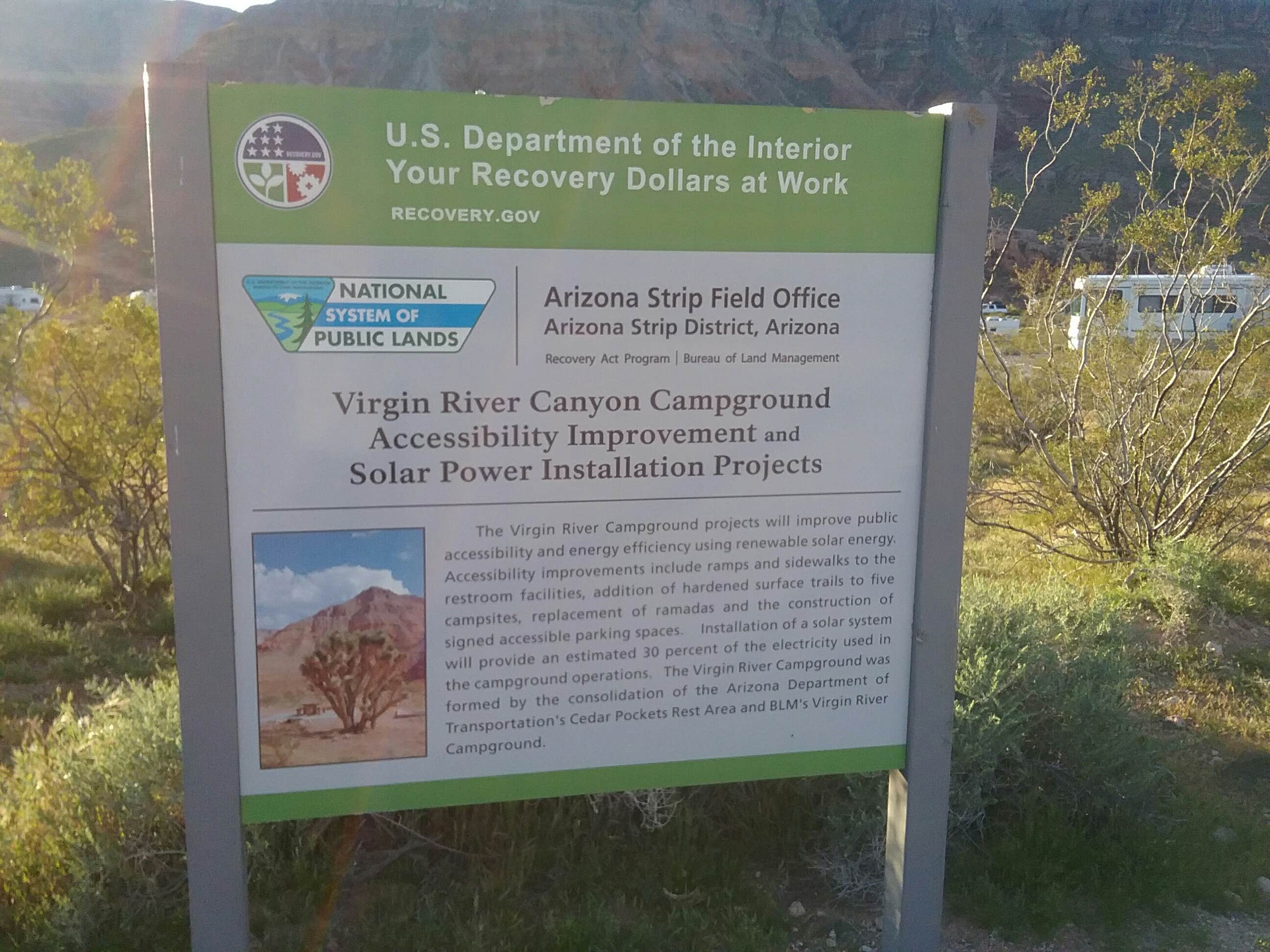 Camper submitted image from Virgin River Gorge Recreation Area Campground (BLM) - 4