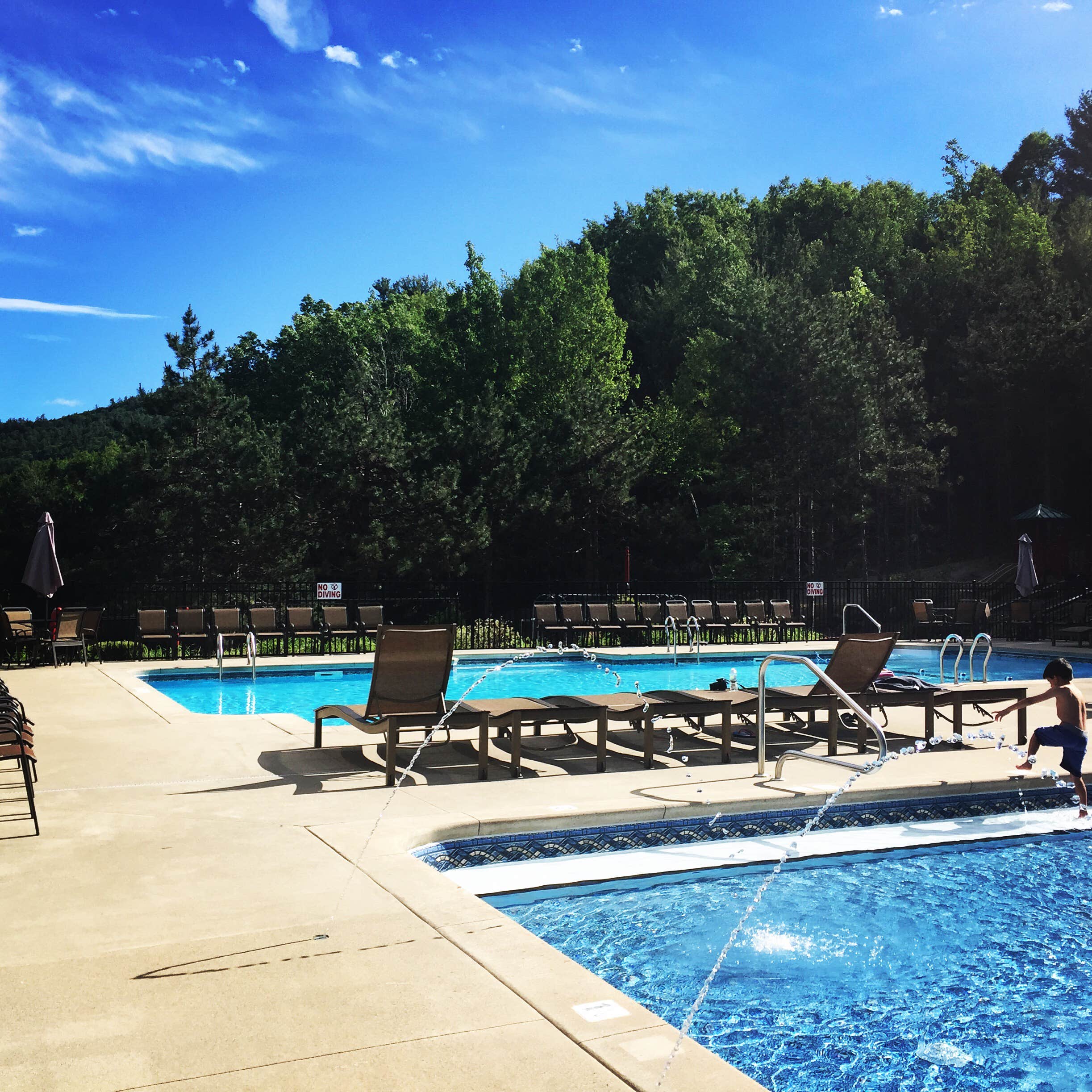 Camper submitted image from Adirondack Camping Village - PERMANENTLY CLOSED - 1