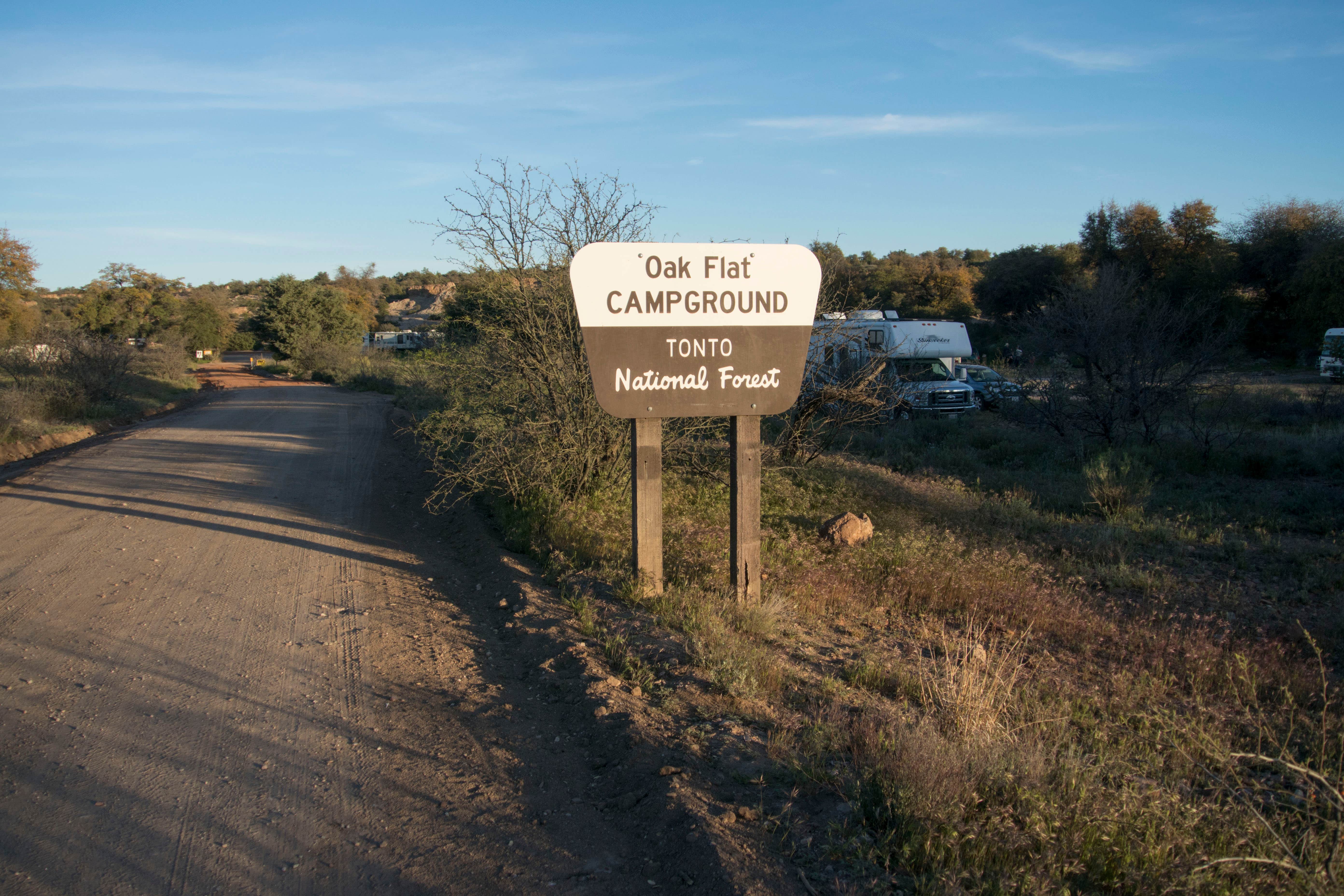 Camper submitted image from Oak Flat Campground - 2